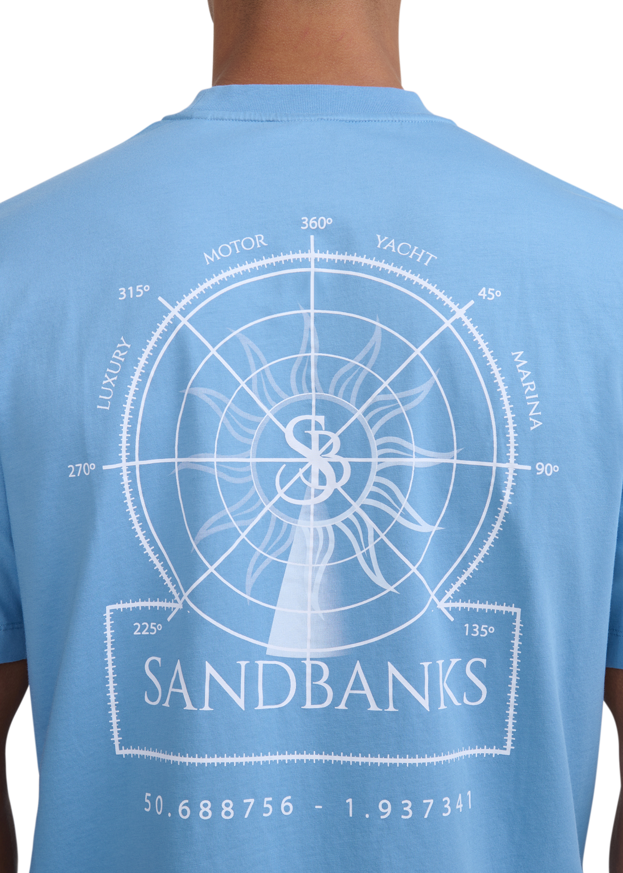 Sandbanks Sonar T-Shirt - Dusty Blue