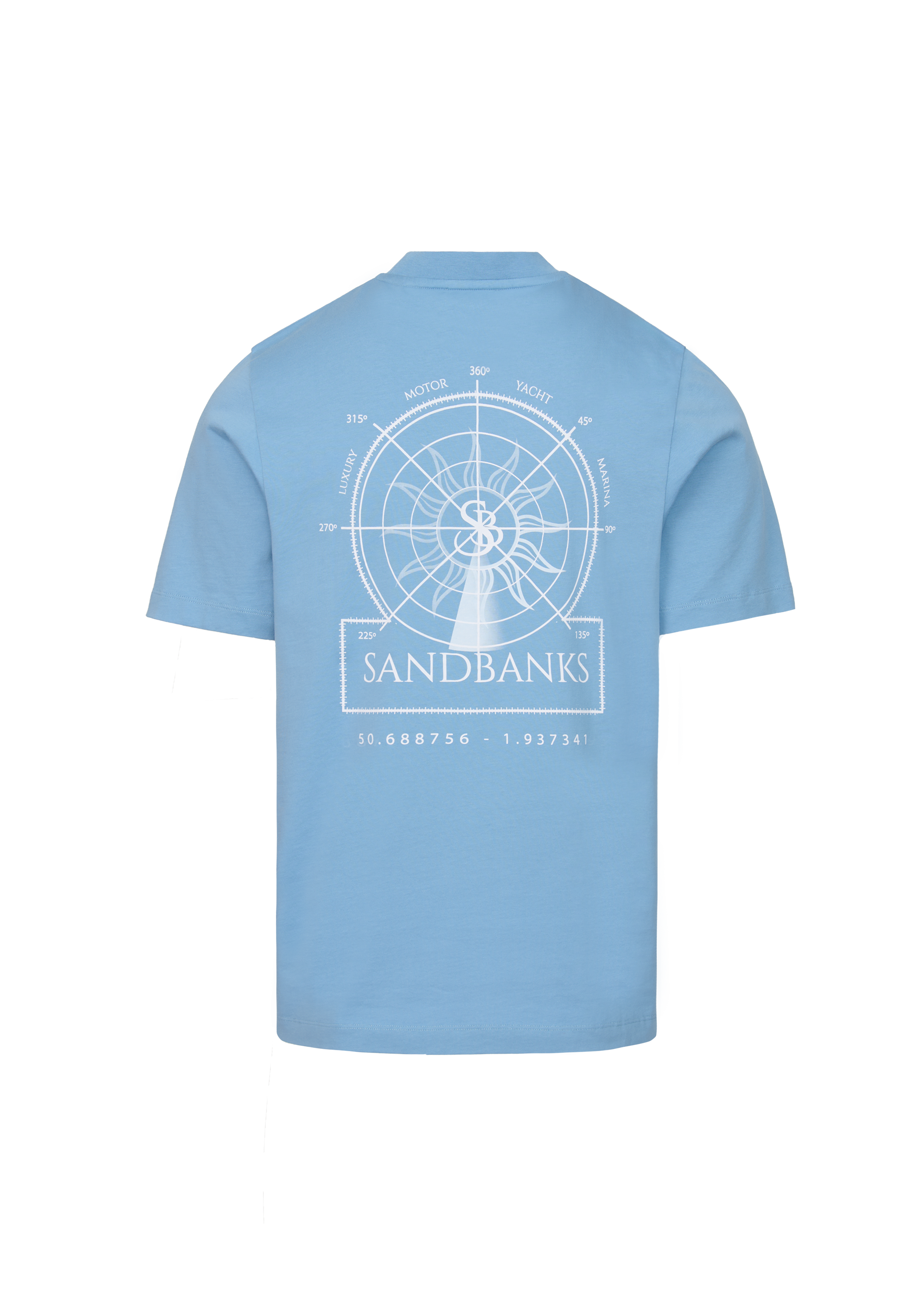 Sandbanks Sonar T-Shirt - Dusty Blue - Sandbanks