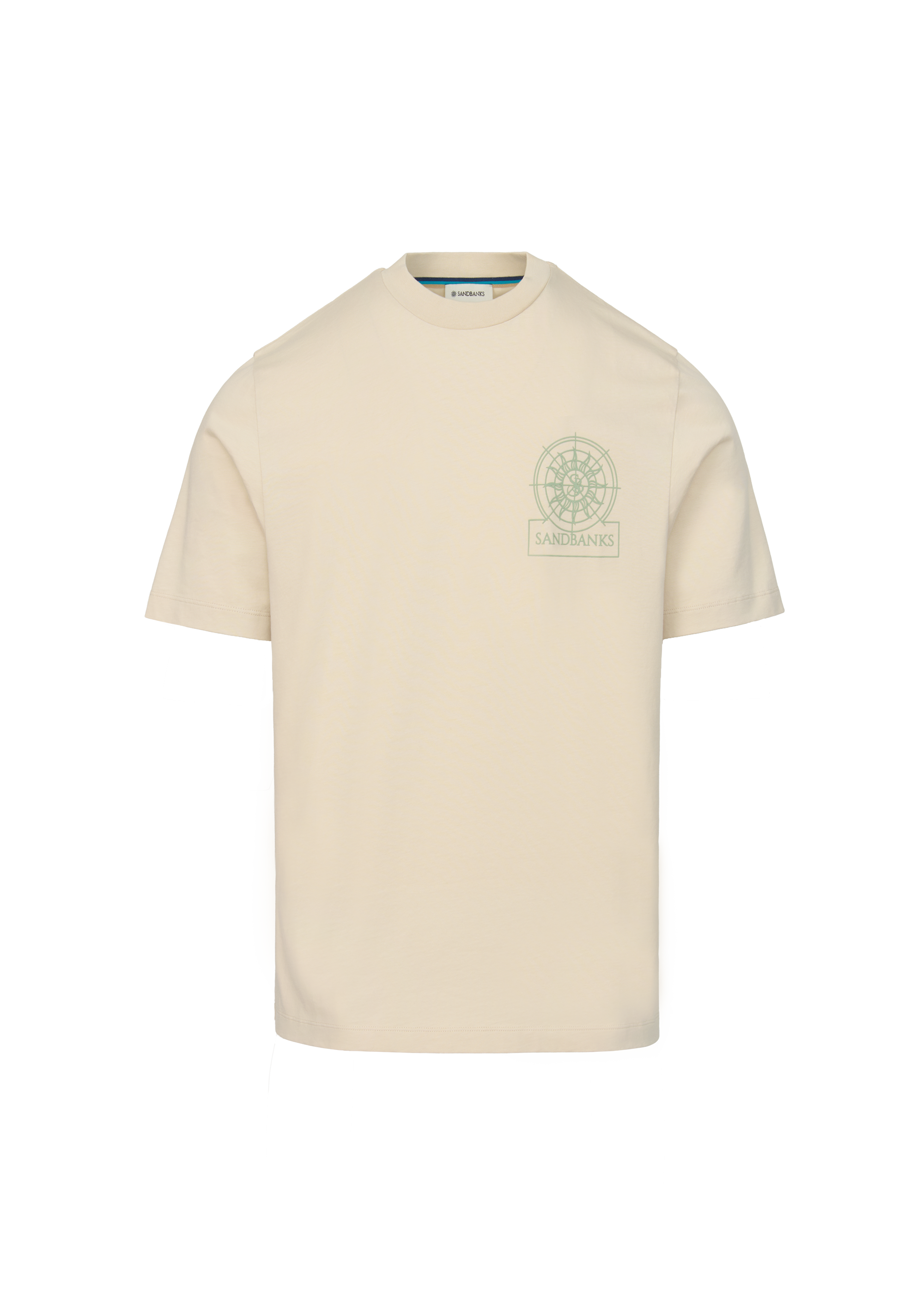 Sandbanks Sonar T-Shirt - Stone - Sandbanks