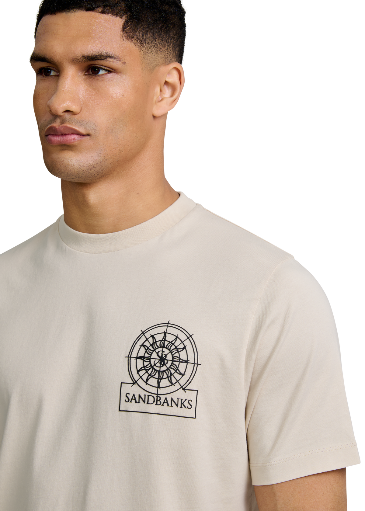 Sandbanks Sonar T-Shirt - Stone
