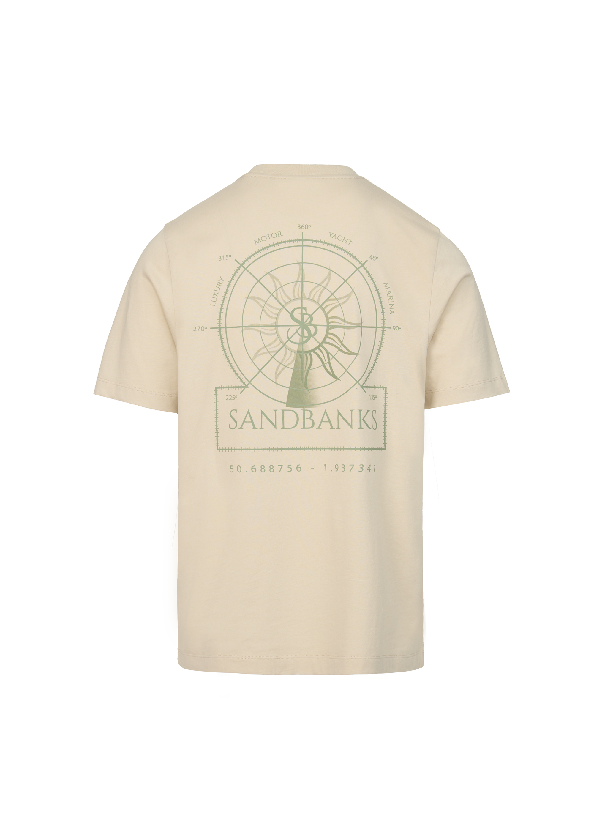 Sandbanks Sonar T-Shirt - Stone - Sandbanks