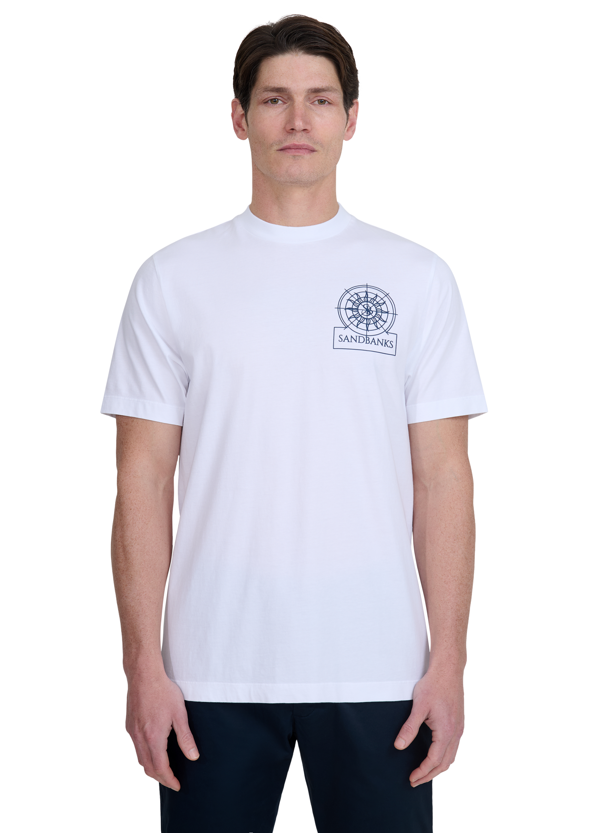 Sandbanks Sonar T-Shirt - White