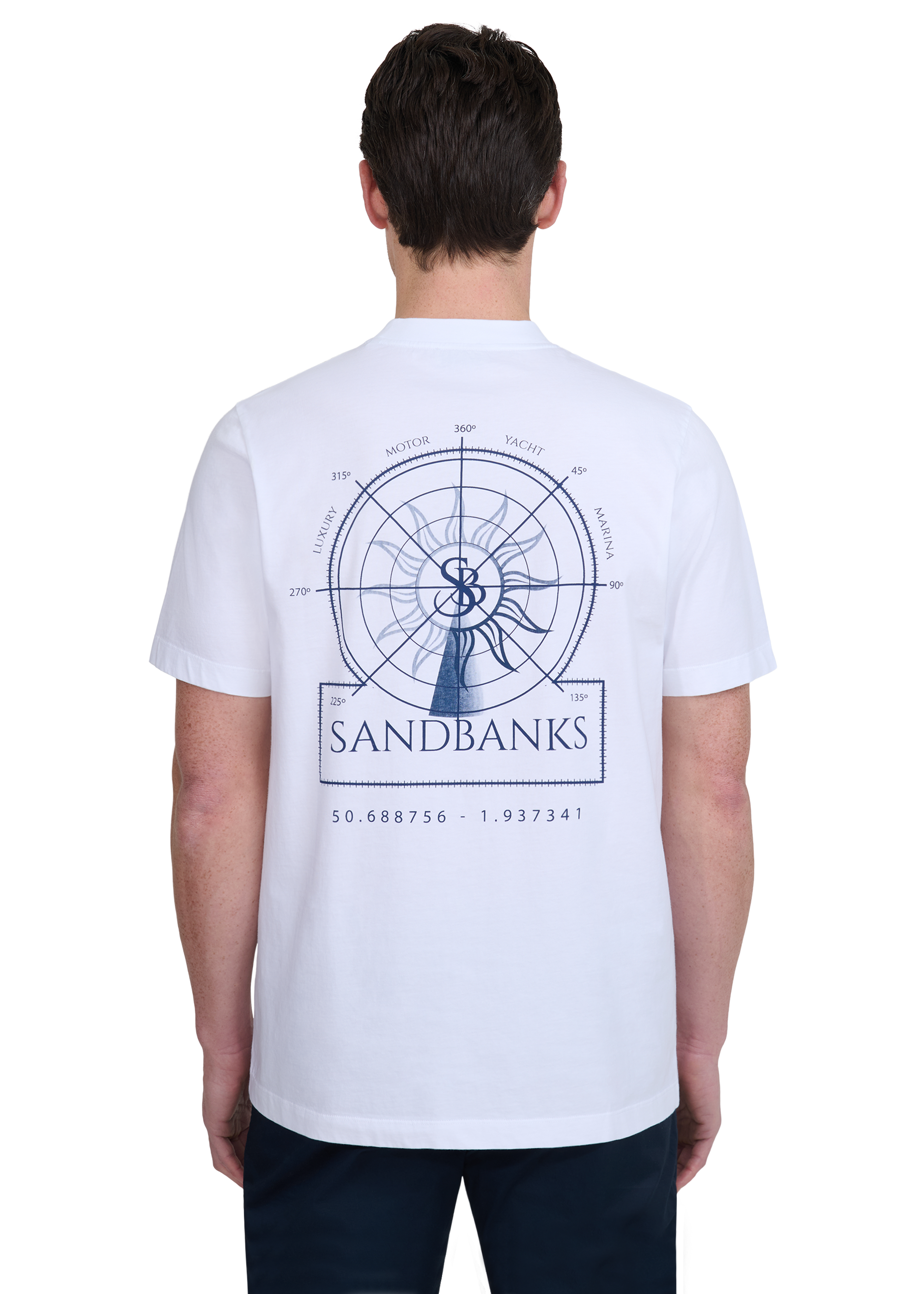 Sandbanks Sonar T-Shirt - White