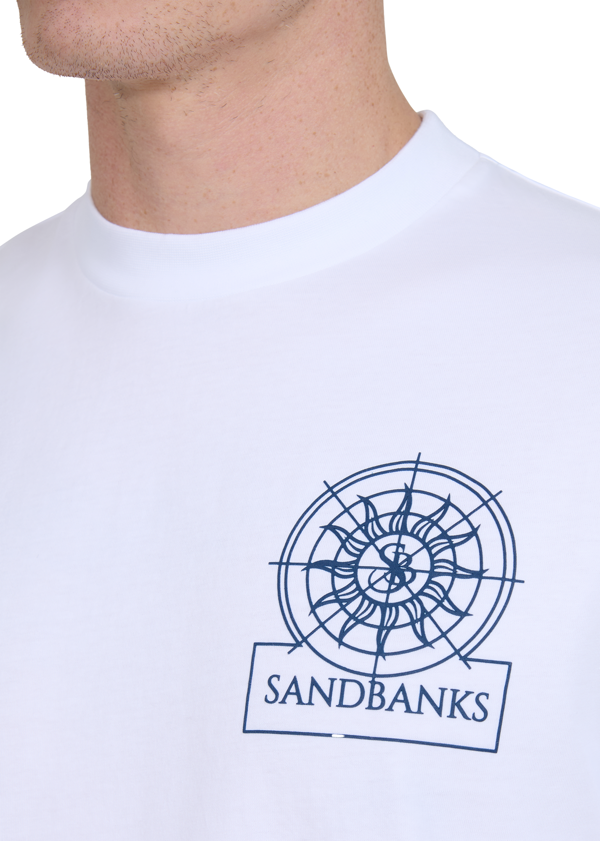 Sandbanks Sonar T-Shirt - White