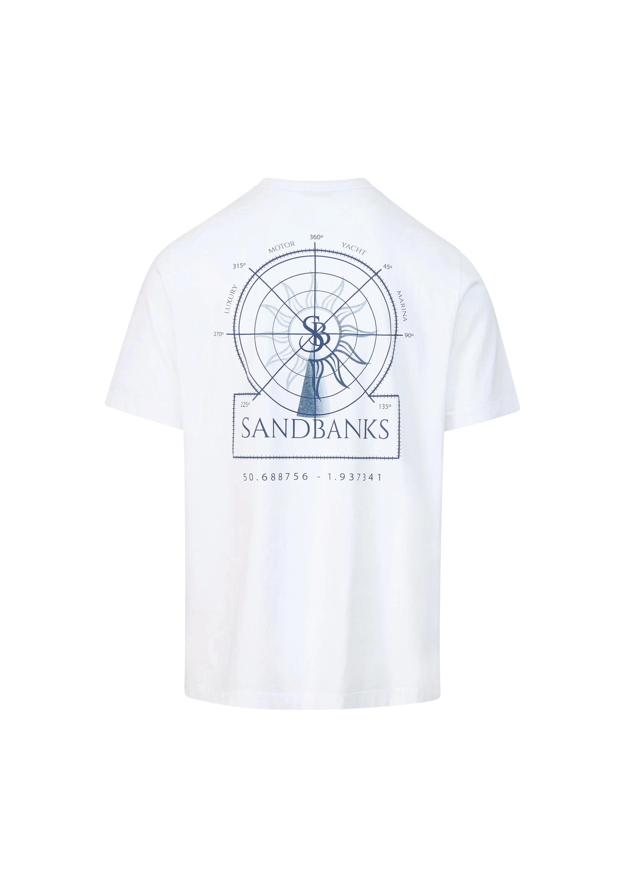 Sandbanks Sonar T-Shirt - White - Sandbanks