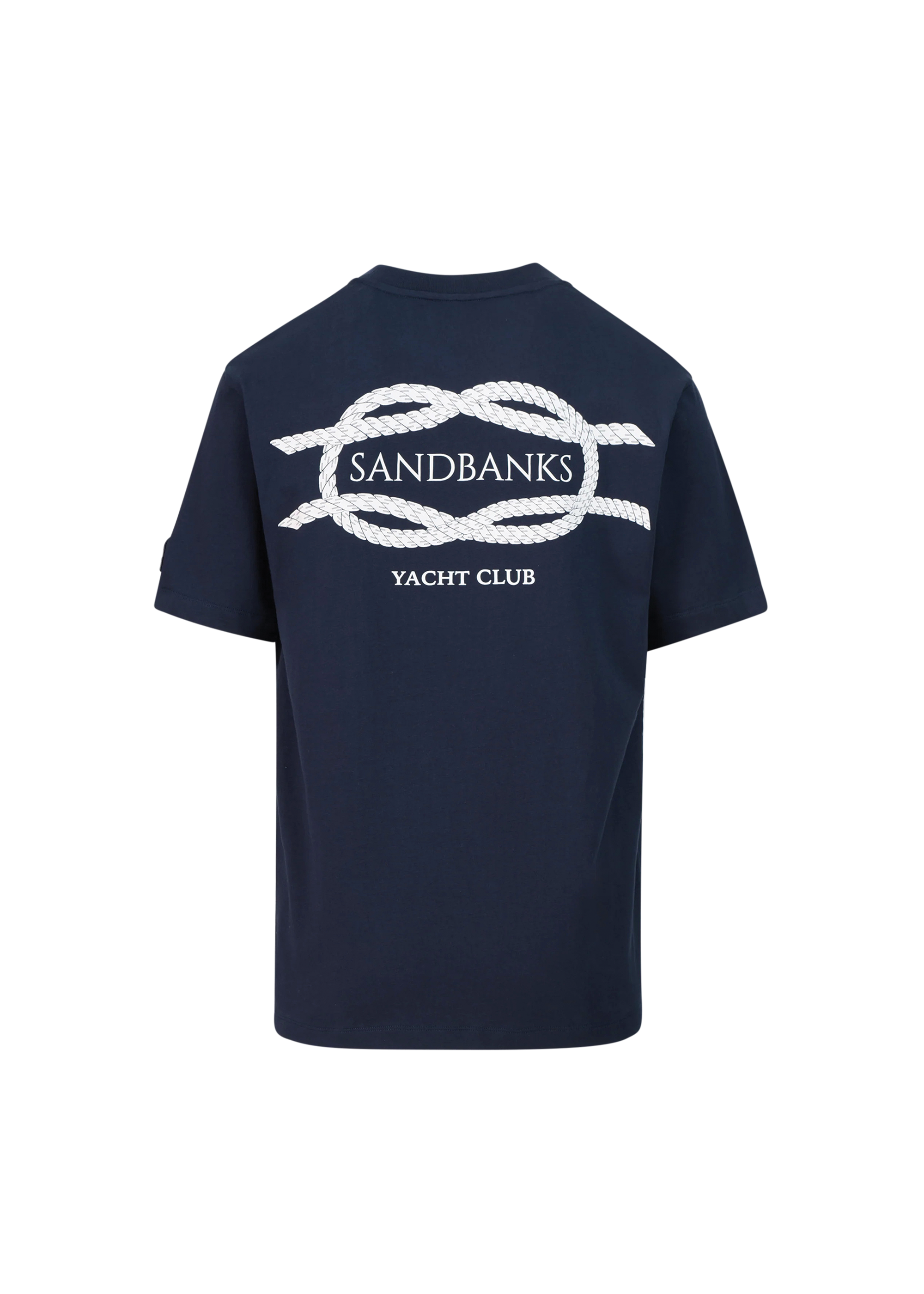 Sandbanks Yacht Club T-Shirt- Navy