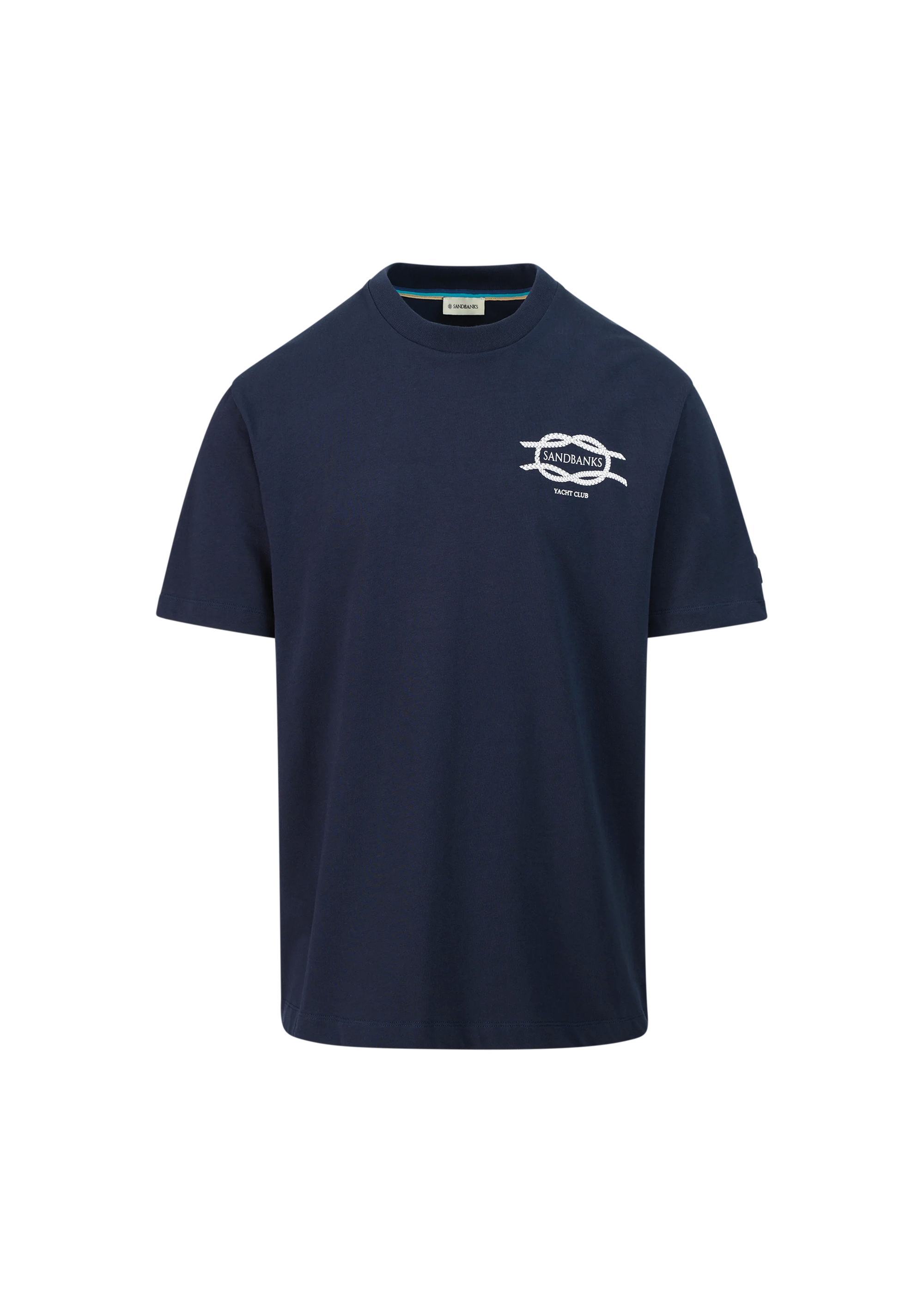 Sandbanks Yacht Club T-Shirt- Navy