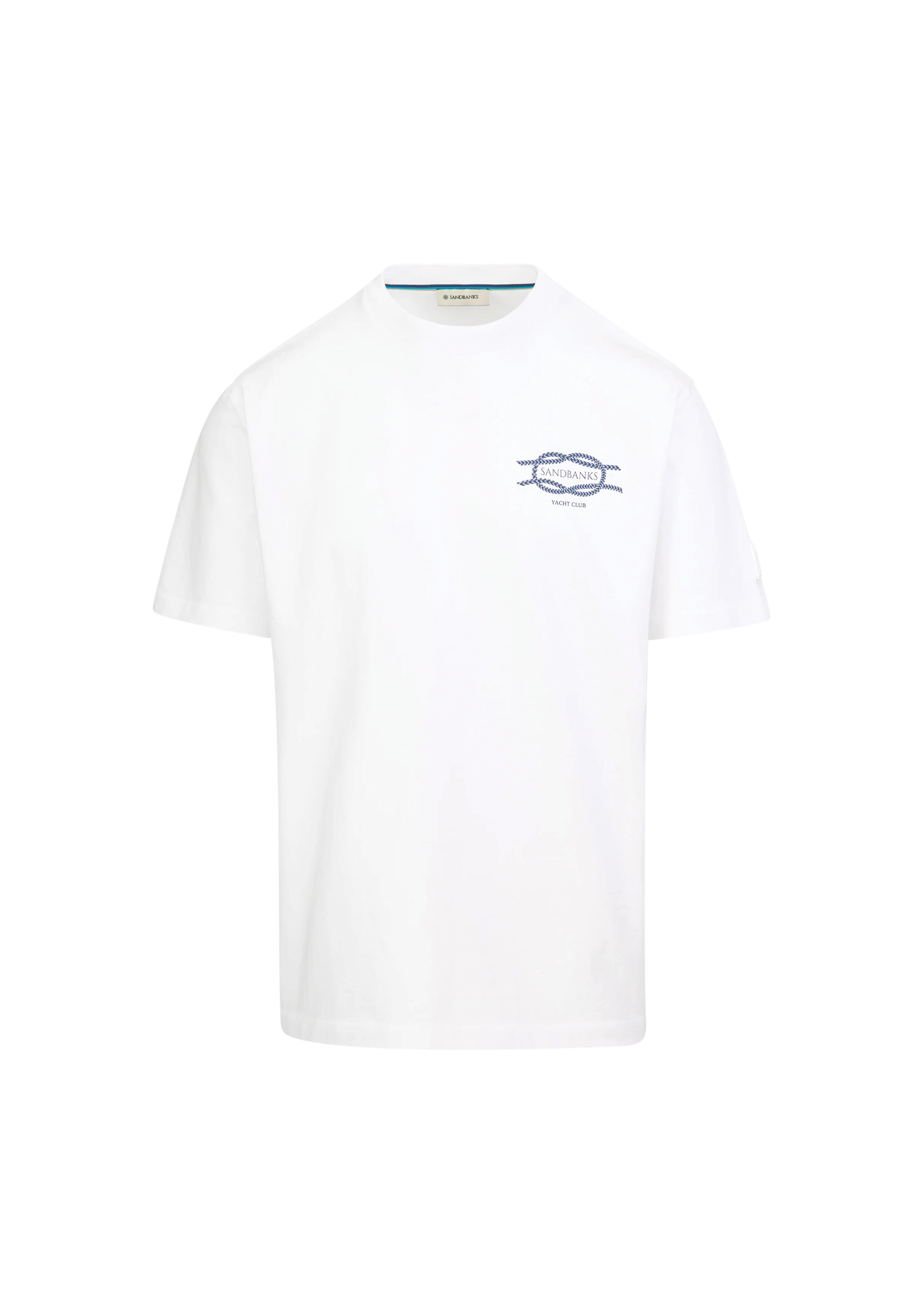 Sandbanks Yacht Club T-Shirt- White