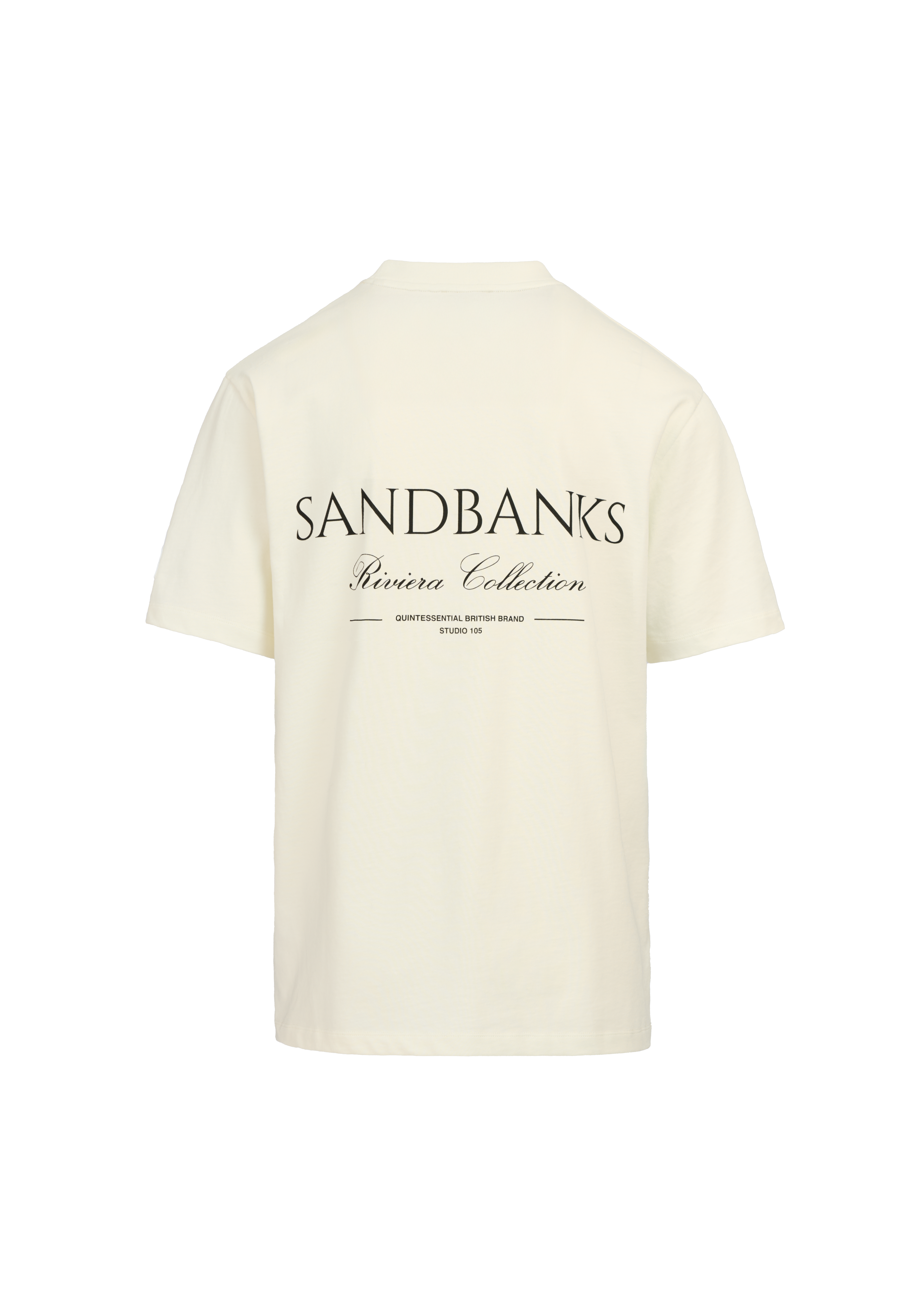 Sandbanks Riviera Collection T-Shirt - Natural