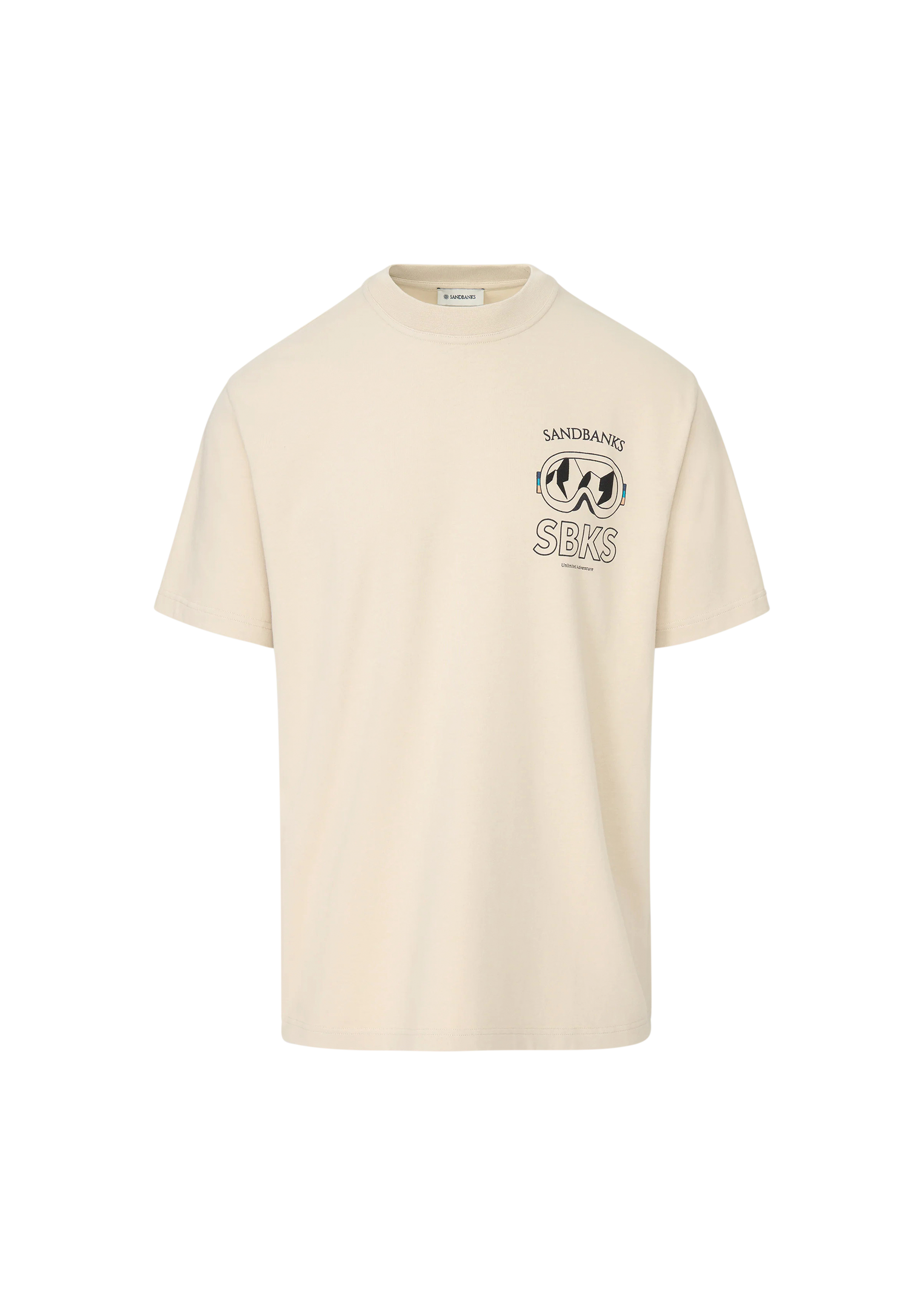 Sandbanks Unlimited Adventure T-Shirt - Stone