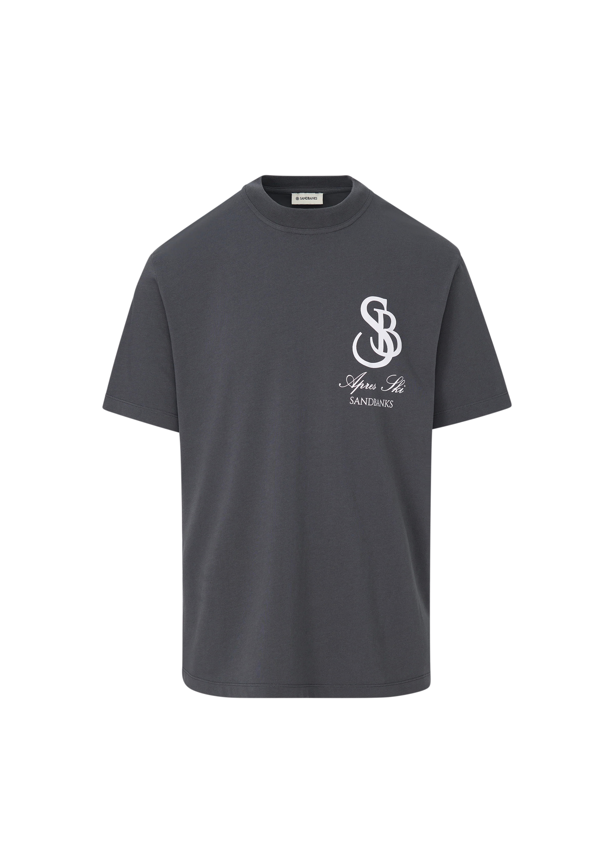 Sandbanks SB Après Ski T-Shirt - Anthracite