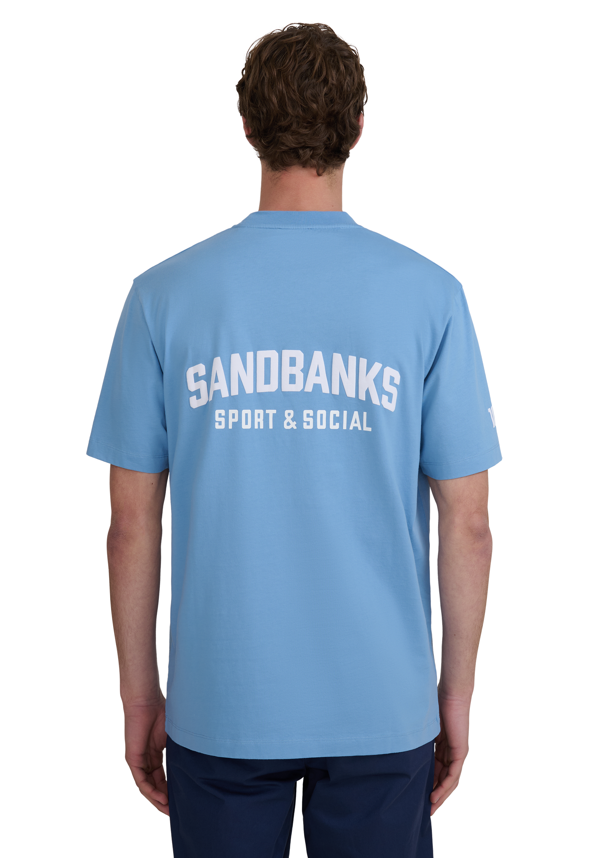 Sport & Social T-shirt - Dusty Blue