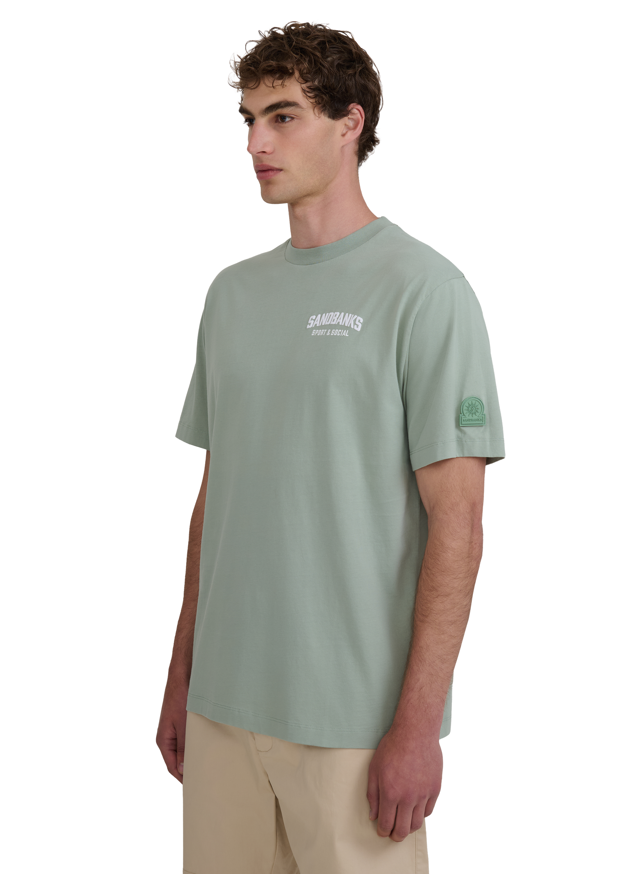 Sport & Social T-shirt - Sage
