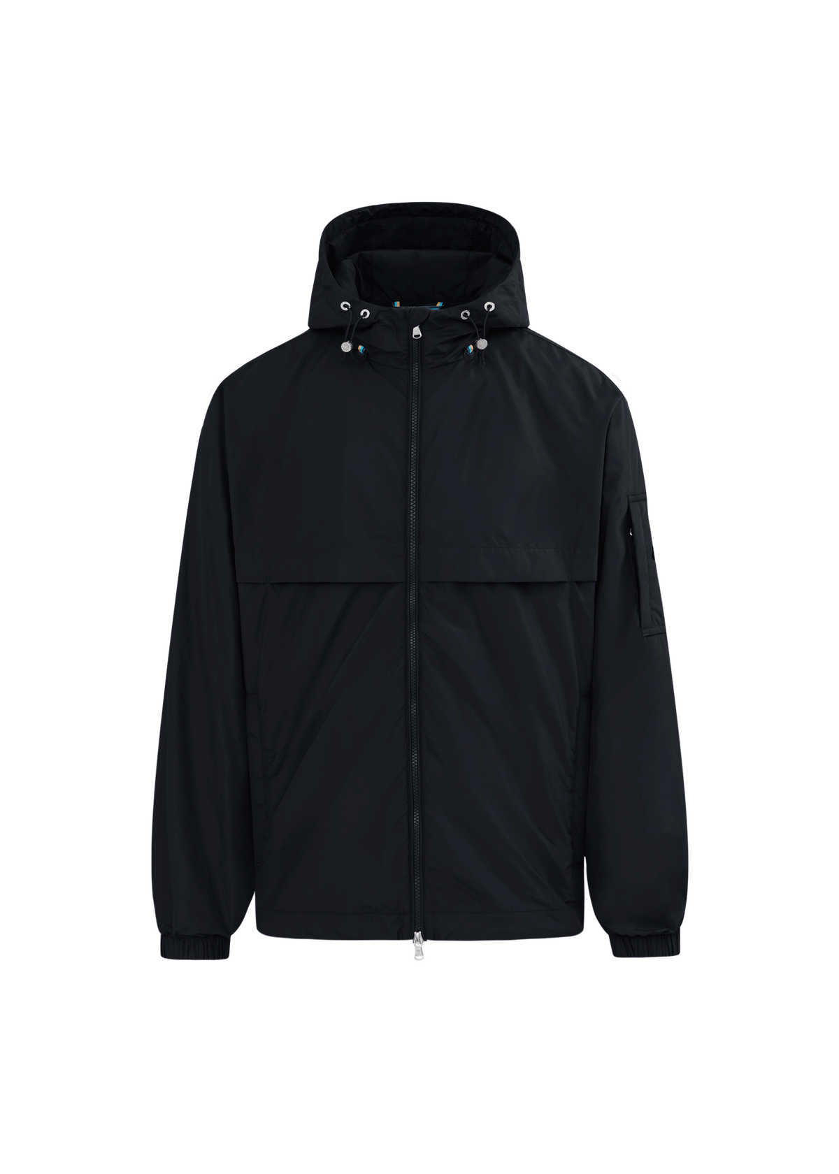 Meridian Nylon Windbreaker - Black