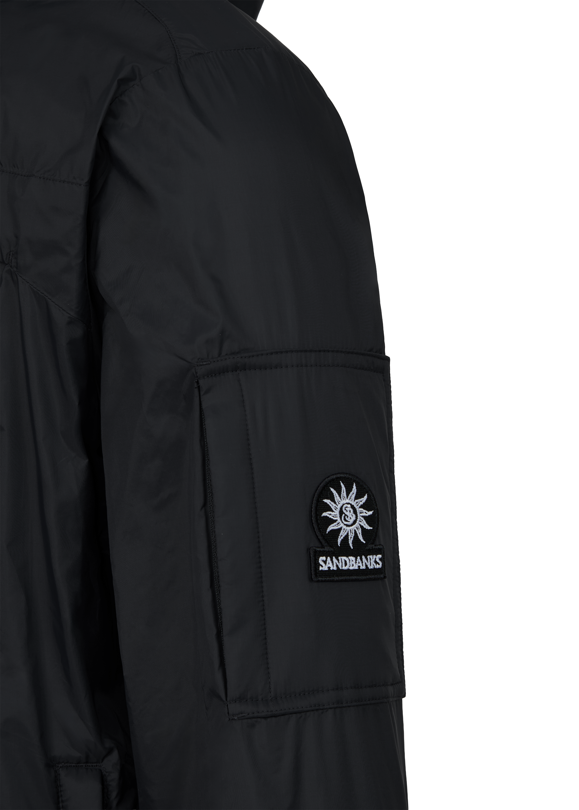 Sandbanks Meridian Windbreaker - Black - Sandbanks