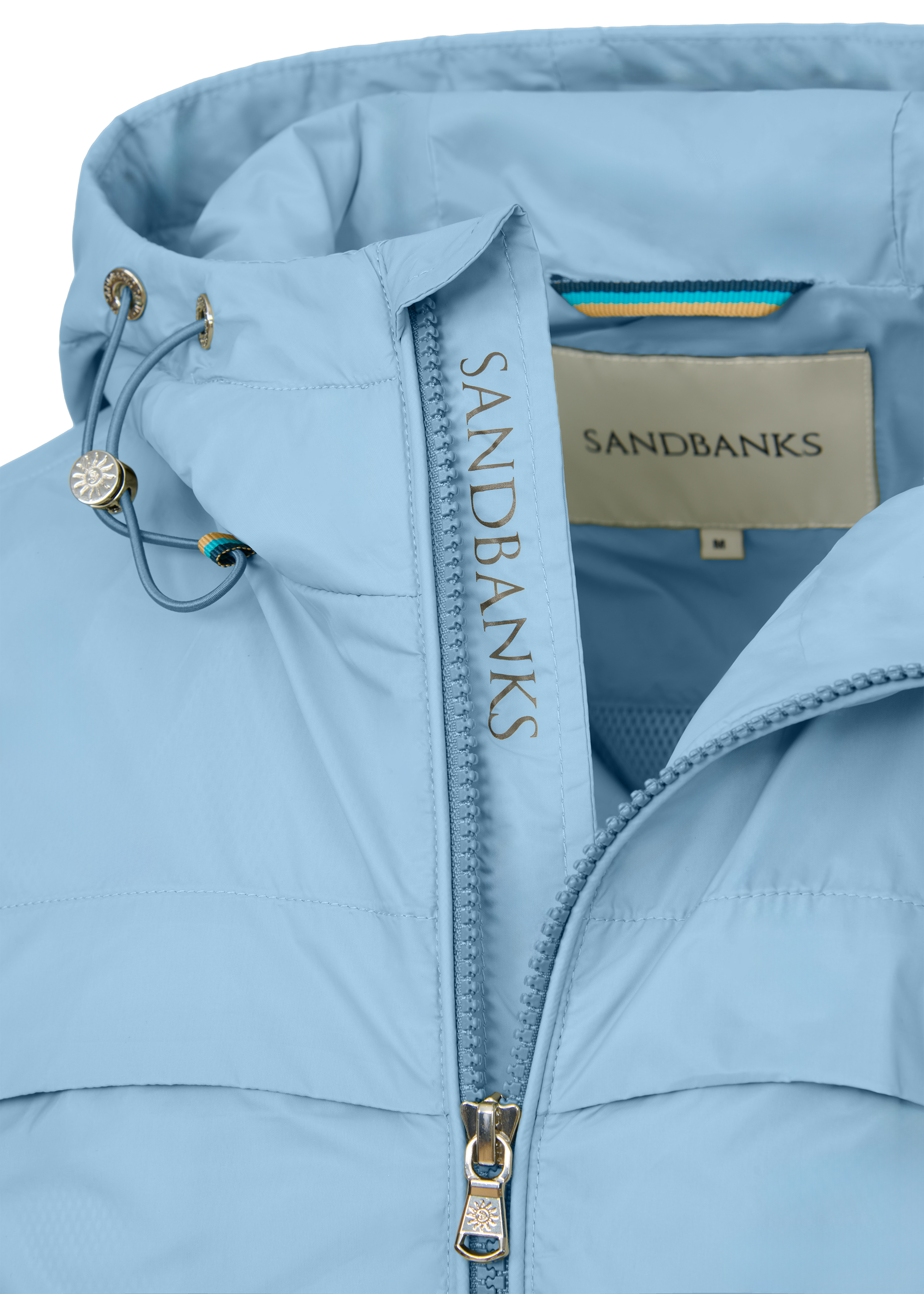 Sandbanks Meridian Windbreaker - Dusty Blue - Sandbanks