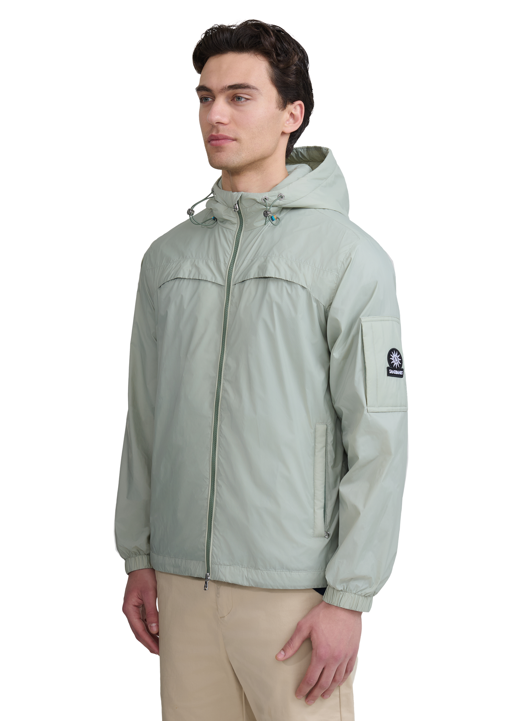 Sandbanks Meridian Windbreaker - Sage