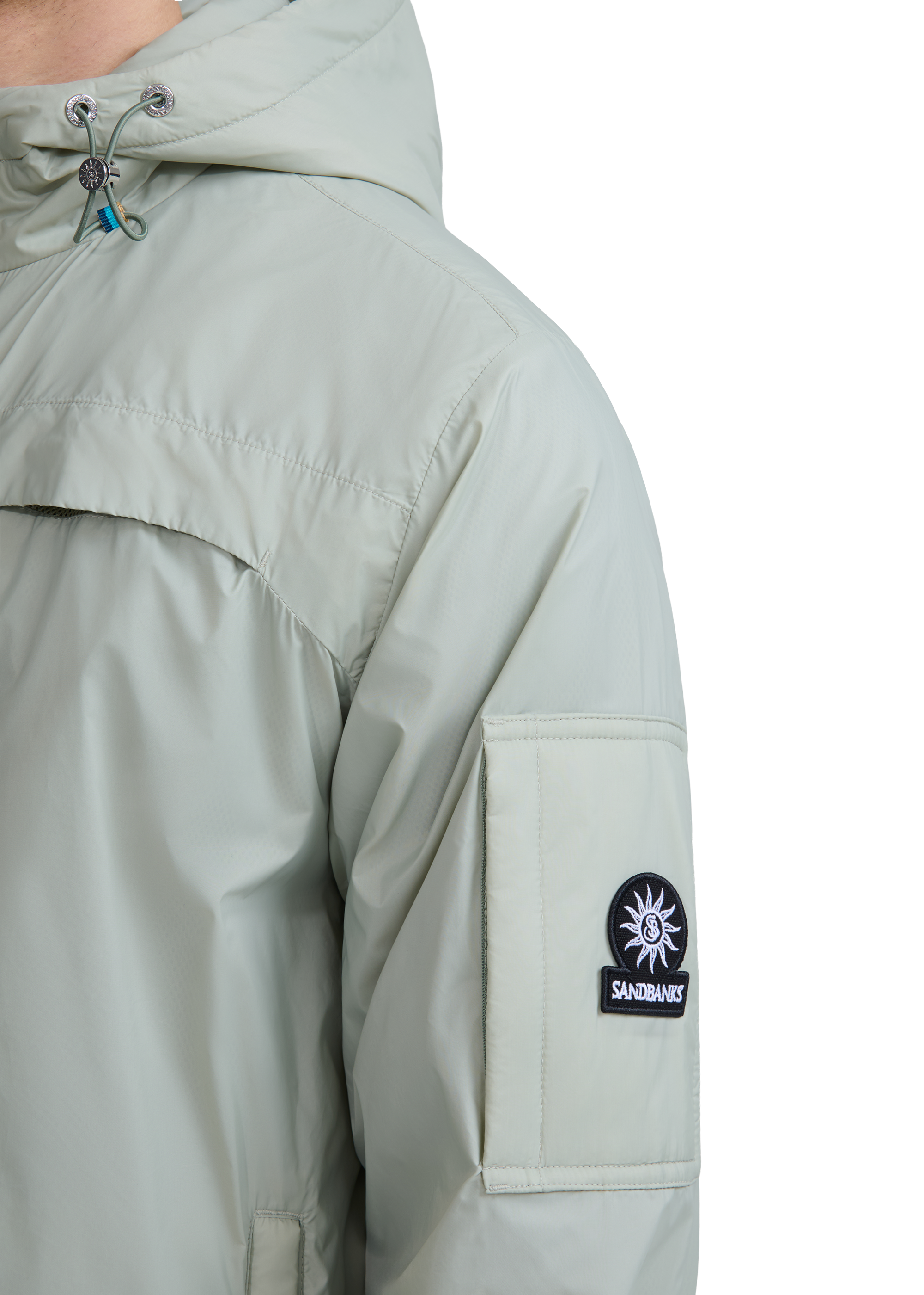 Sandbanks Meridian Windbreaker - Sage