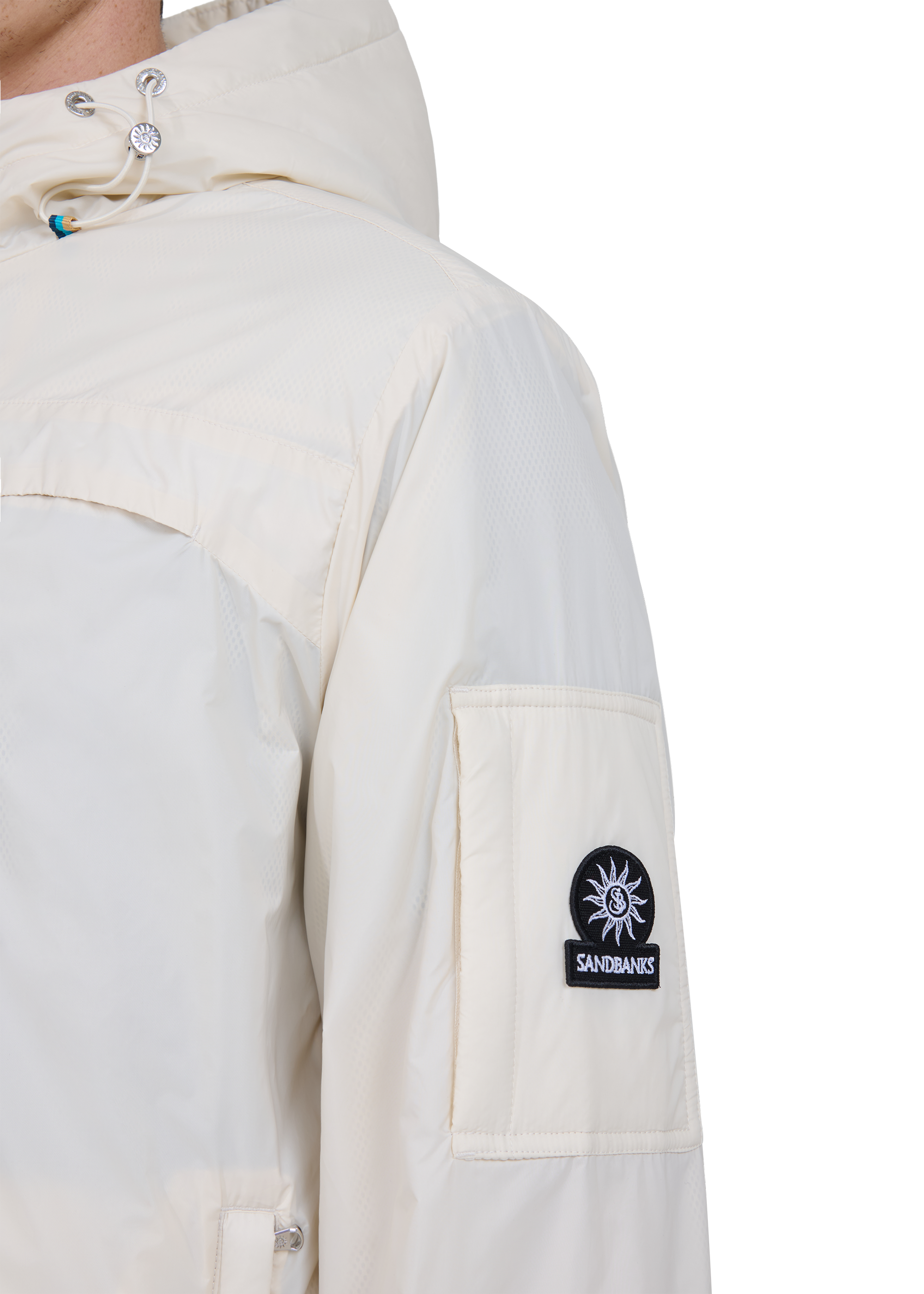 Sandbanks Meridian Windbreaker - Stone