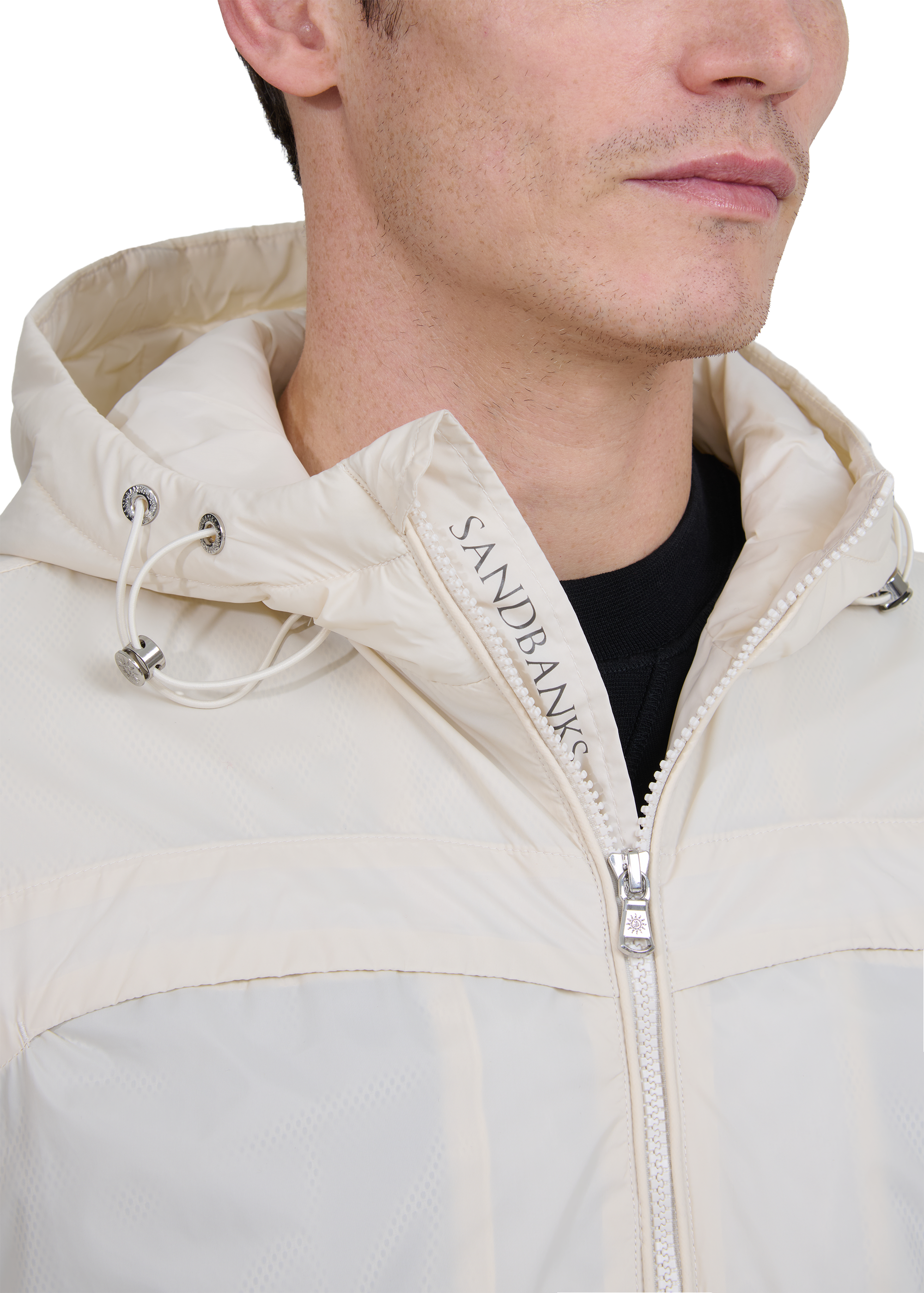 Sandbanks Meridian Windbreaker - Stone