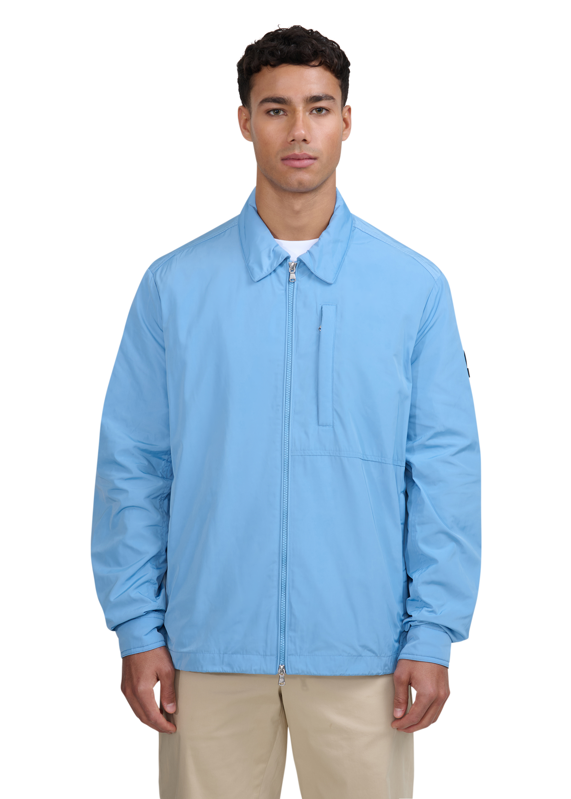 Sandbanks Utility Overshirt - Dusty Blue