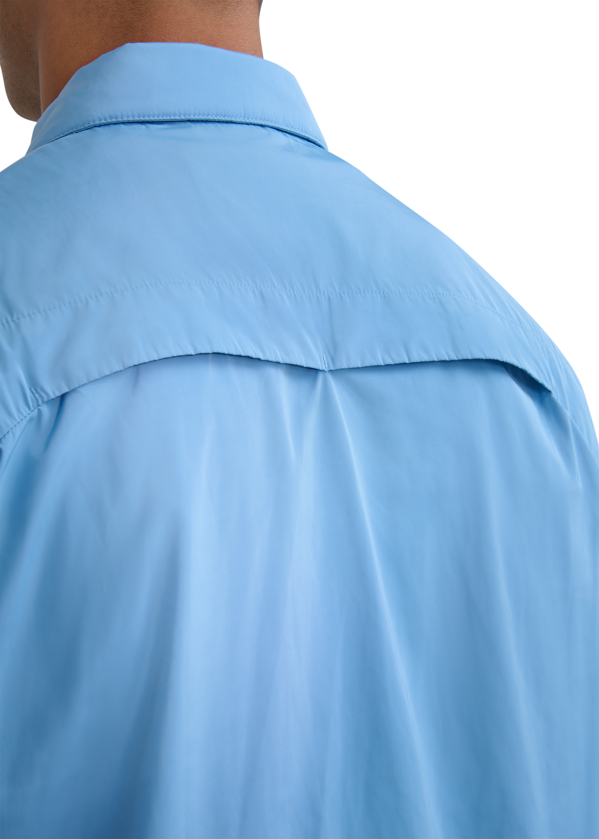 Sandbanks Utility Overshirt - Dusty Blue