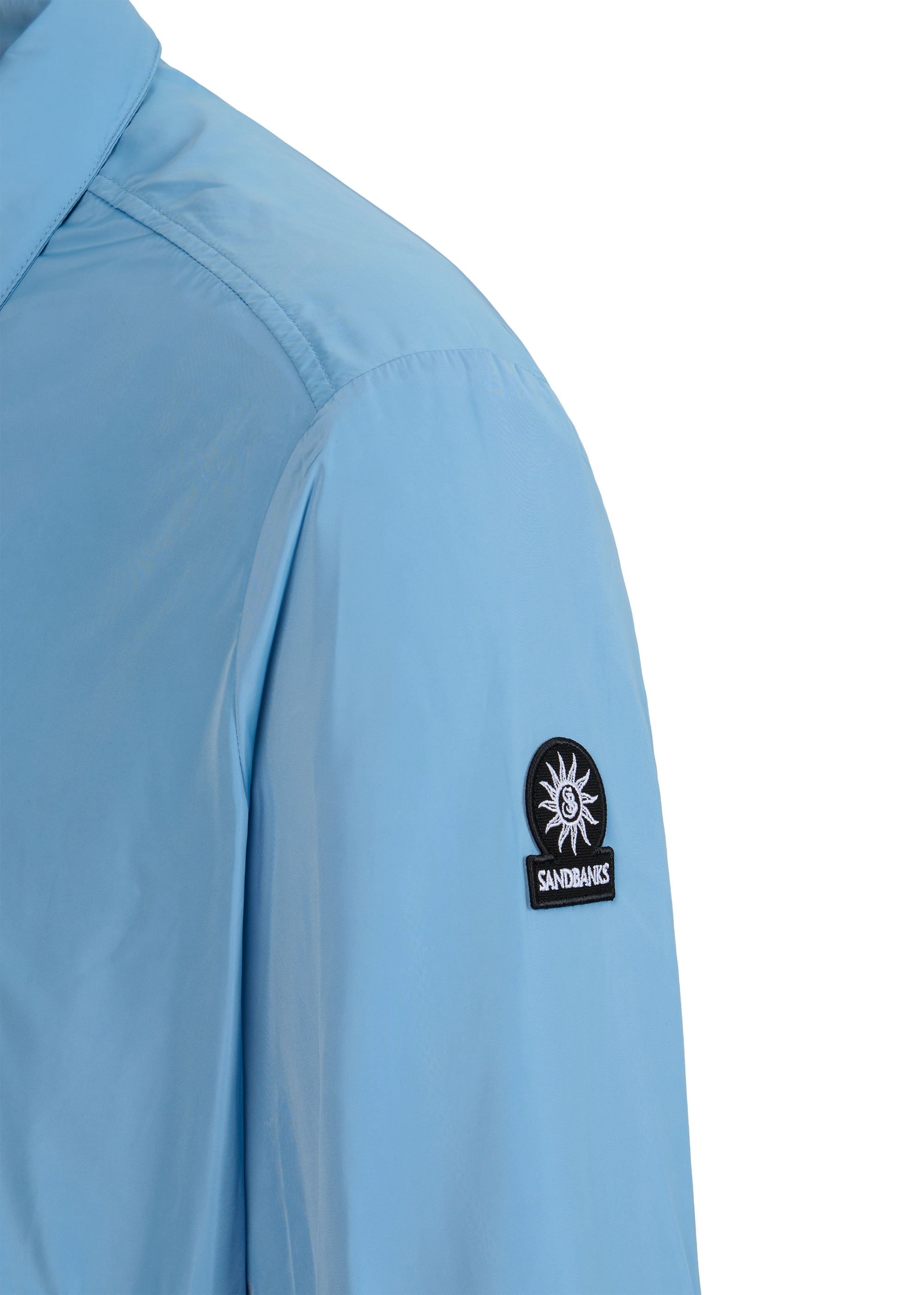 Sandbanks Utility Overshirt - Dusty Blue - Sandbanks