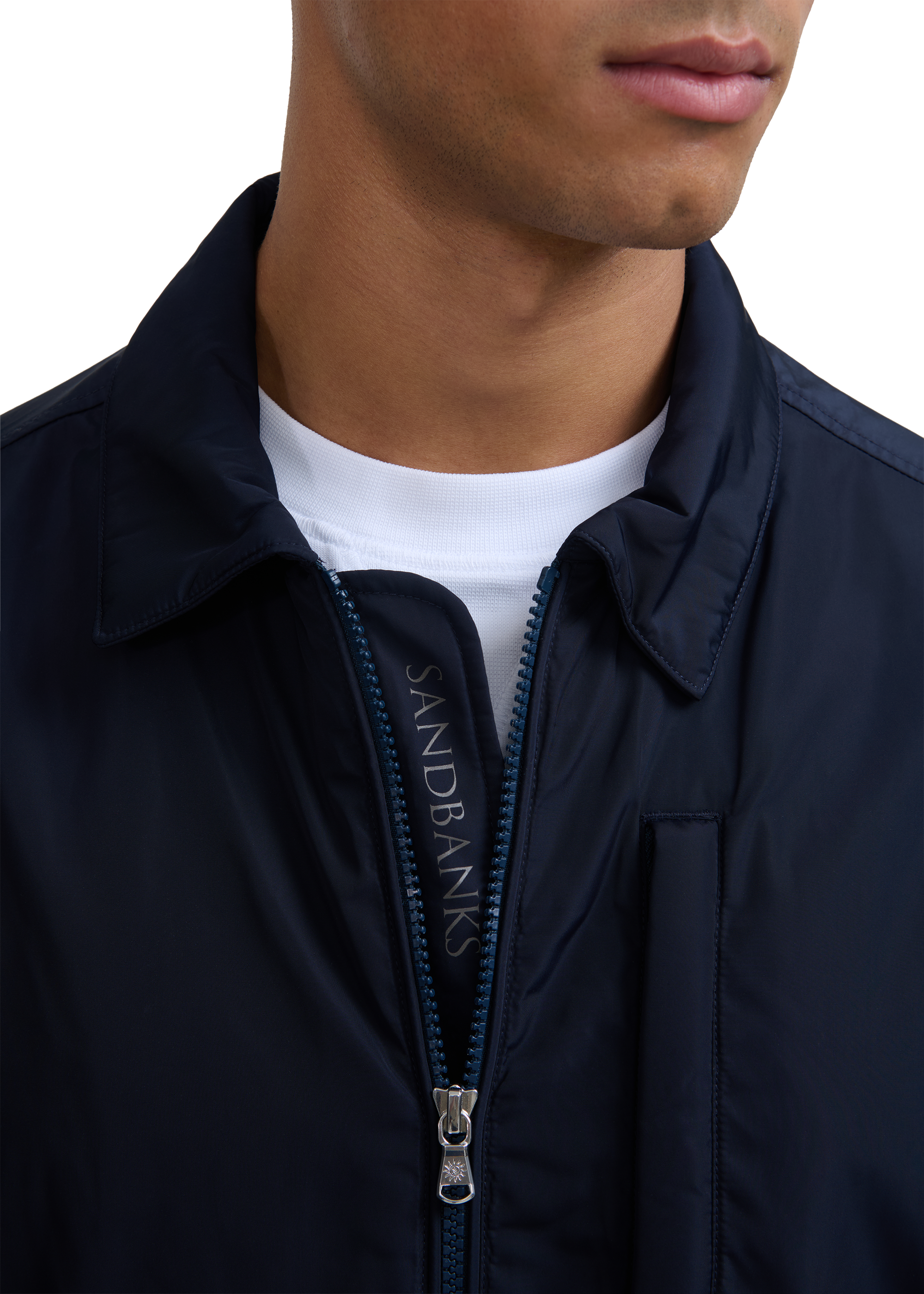 Sandbanks Utility Overshirt - Navy