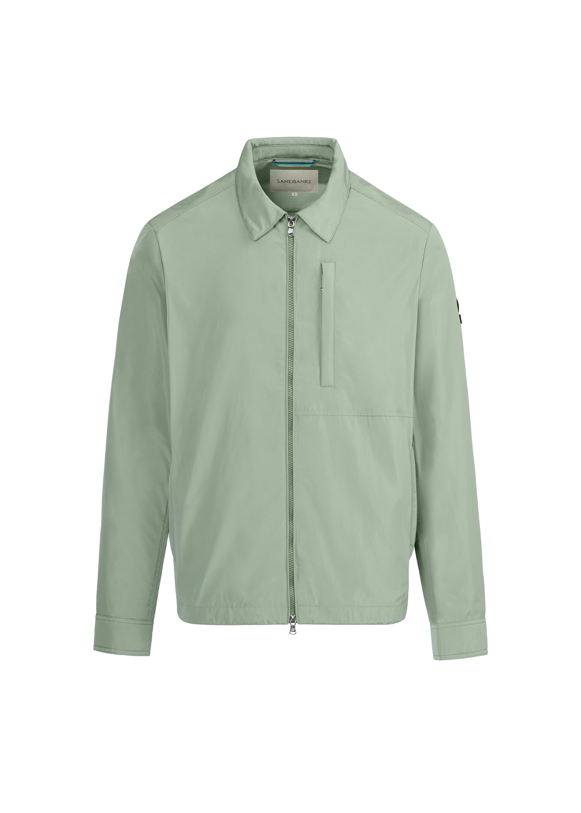 Sandbanks Utility Overshirt - Sage - Sandbanks