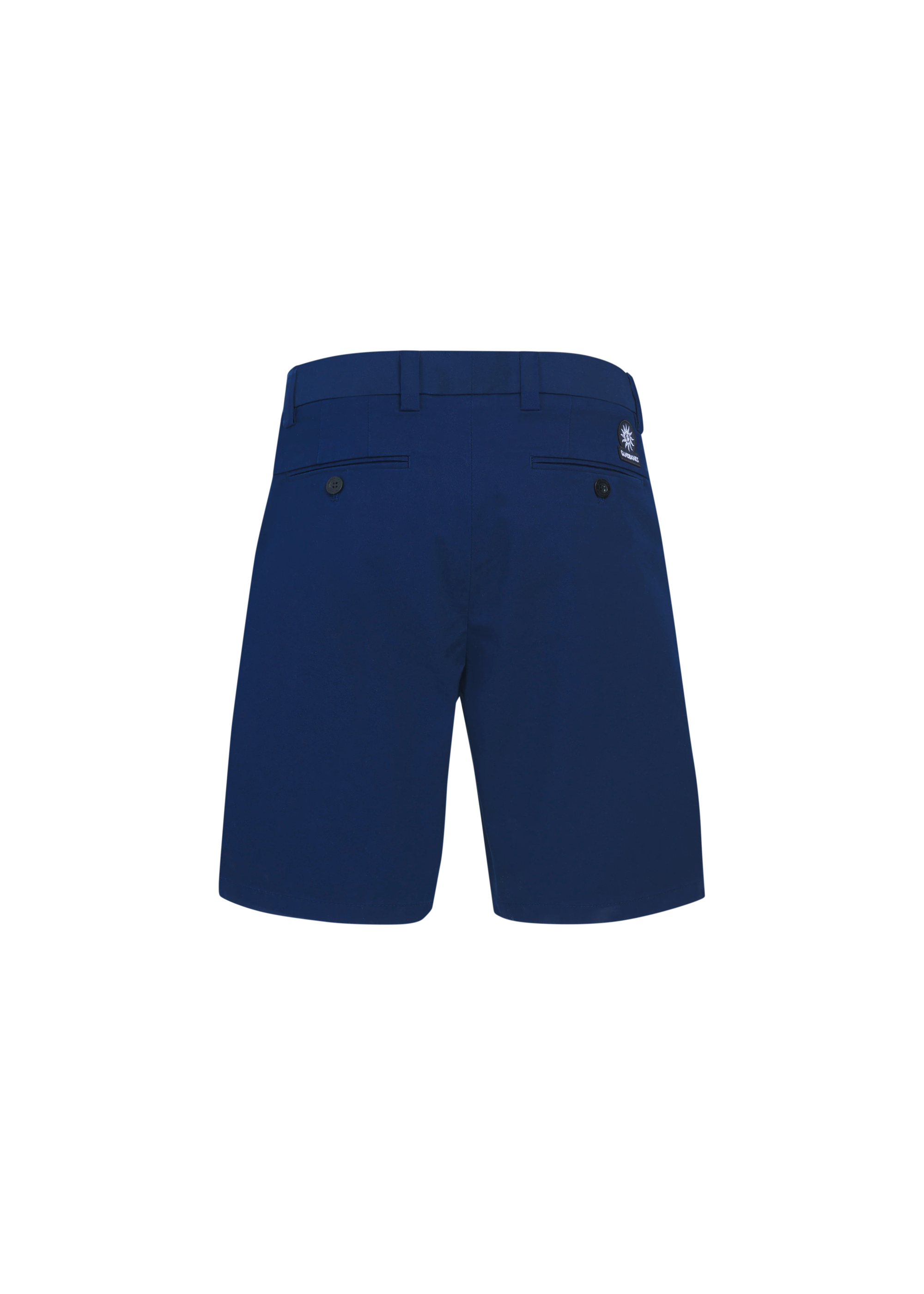 Sandbanks Badge Logo Chino Short - Navy