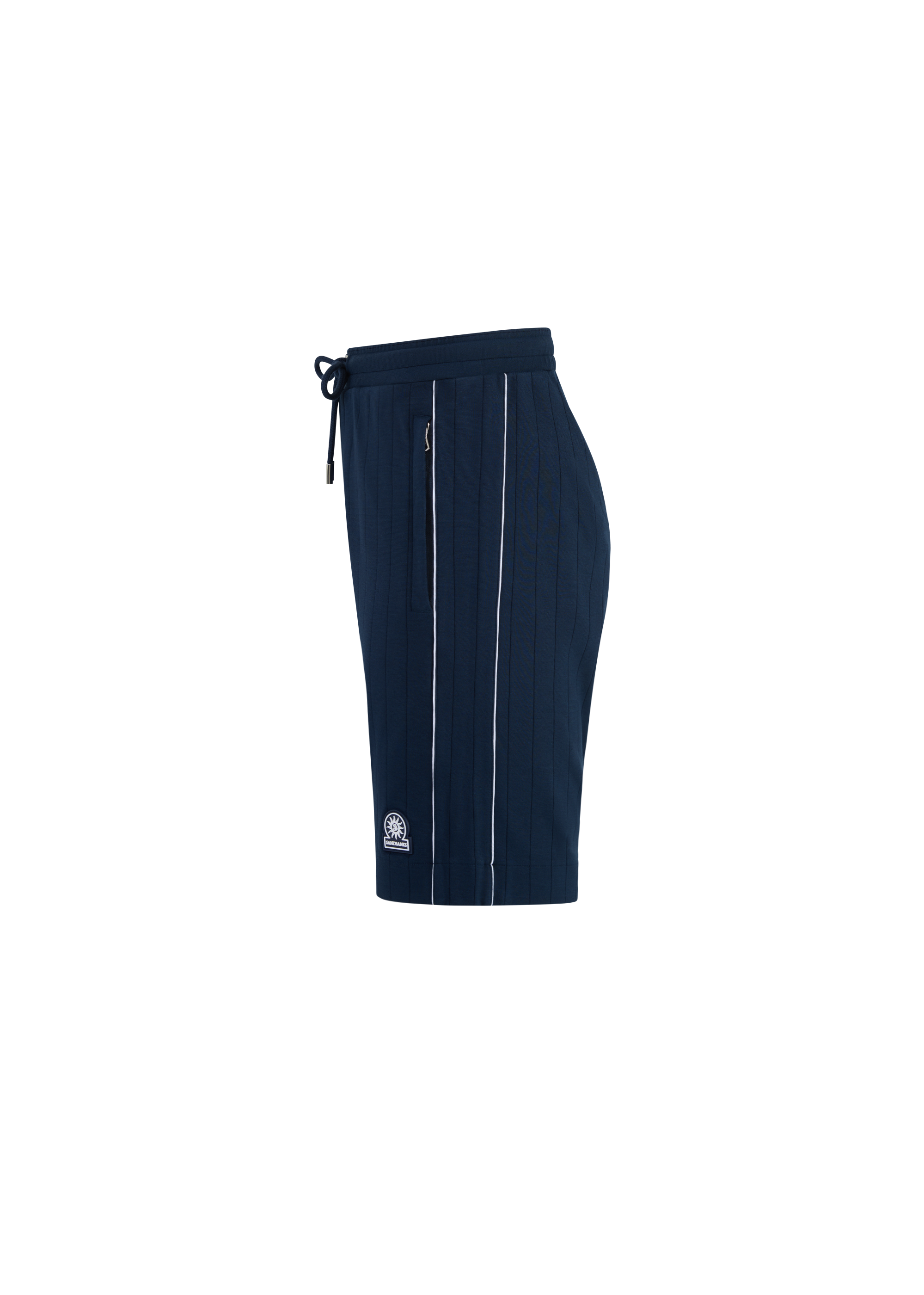 Panel Piped Short - Navy