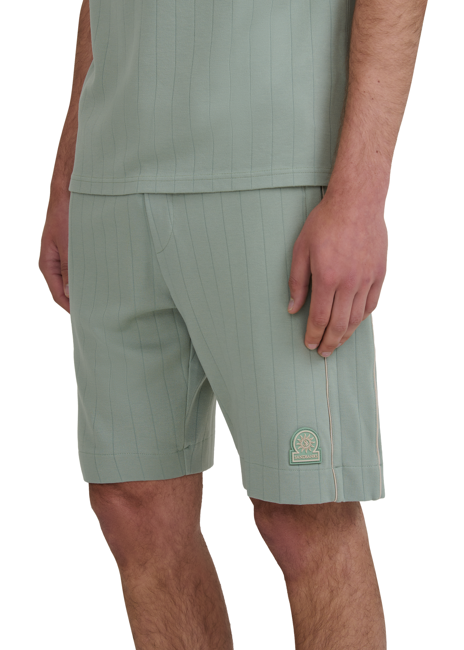 Panel Piped Short - Sage