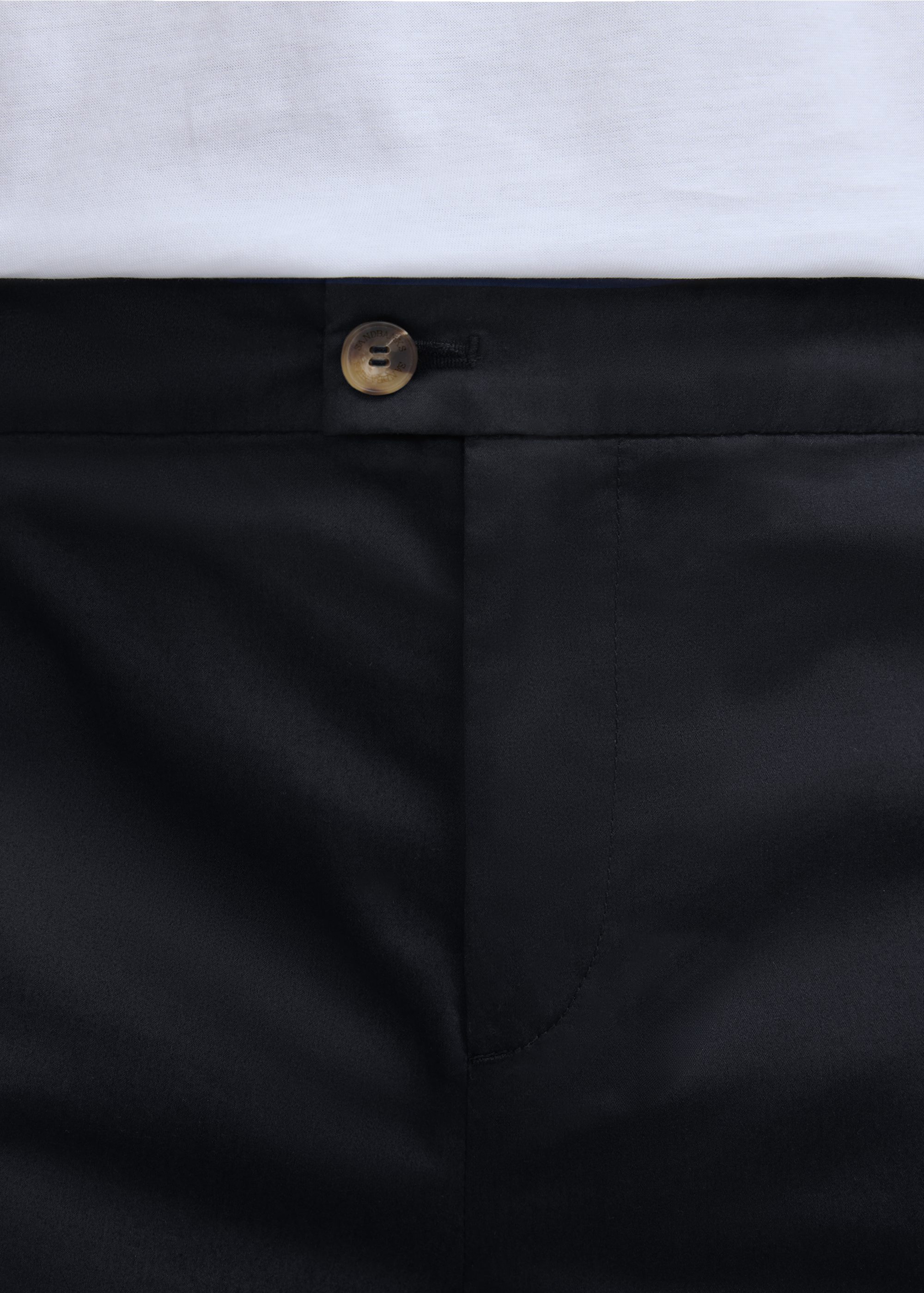Cotton Chino Short - Black