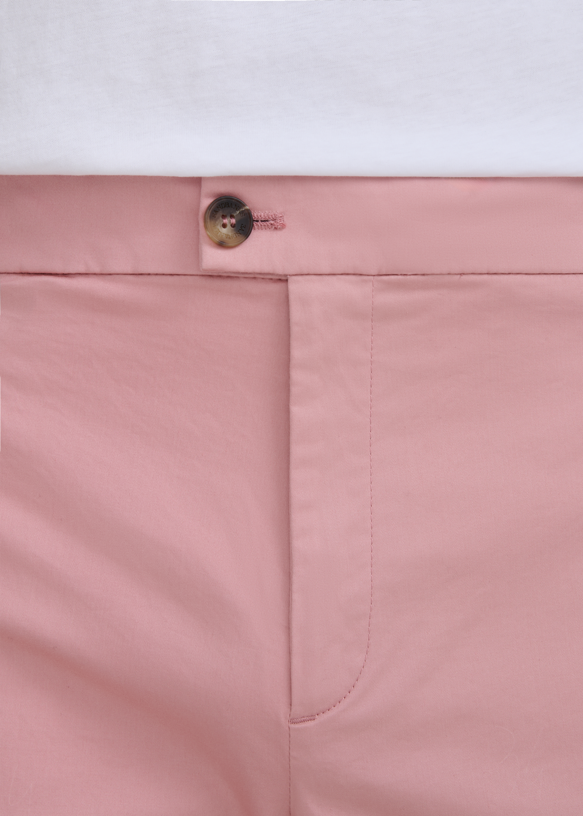 Cotton Chino Short - Dusty Pink