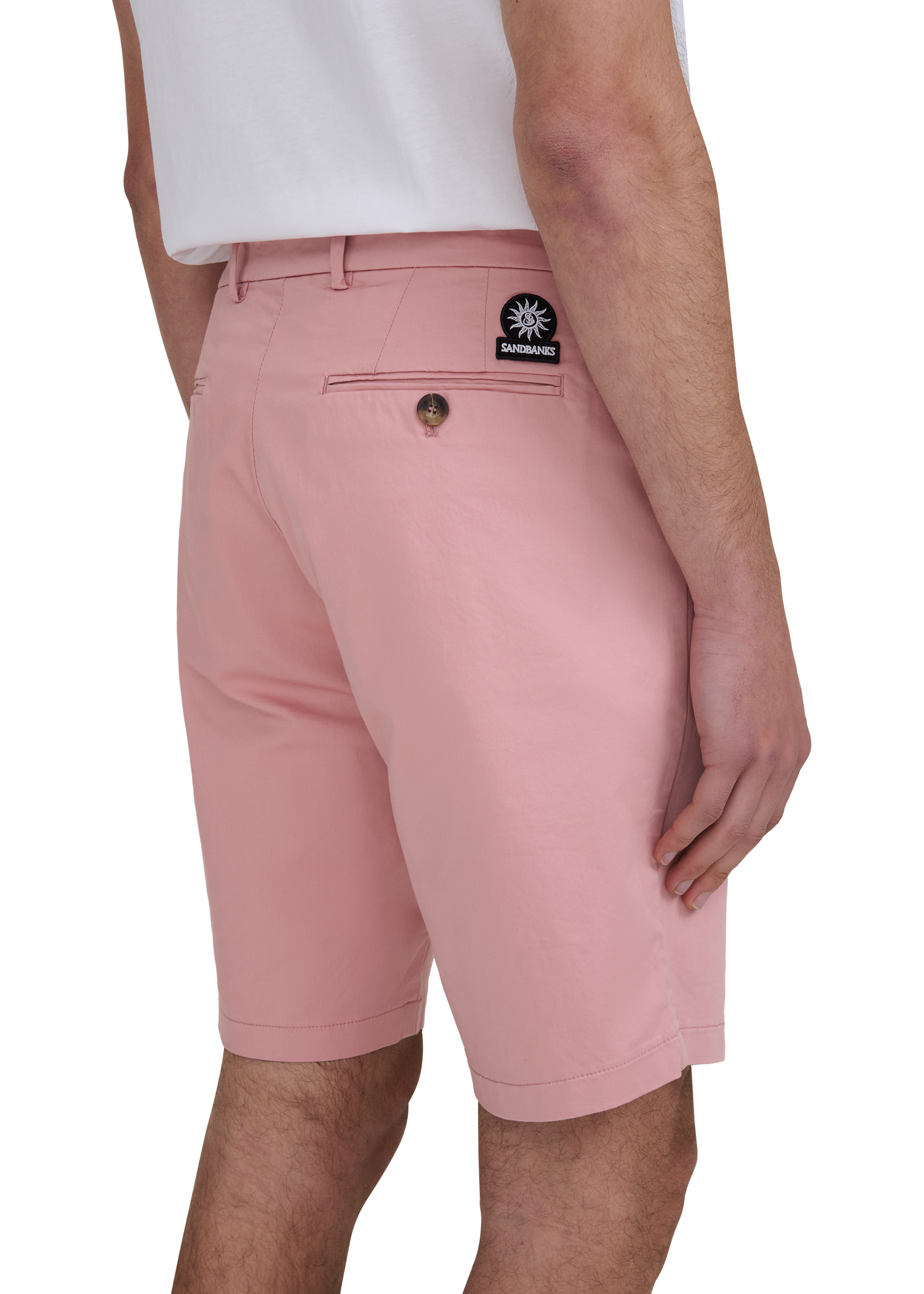 Cotton Chino Short - Dusty Pink