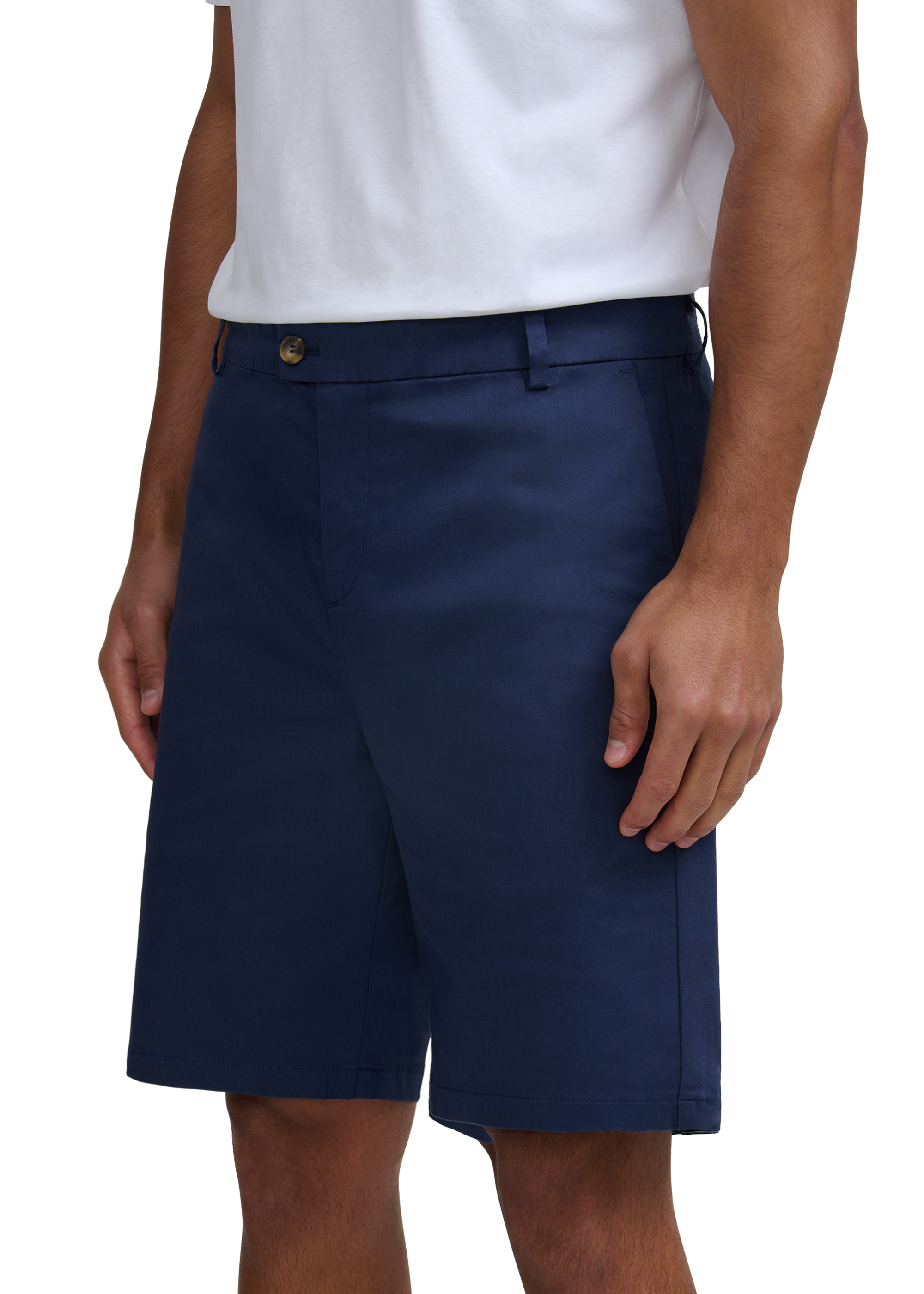 Cotton Chino Short - Navy