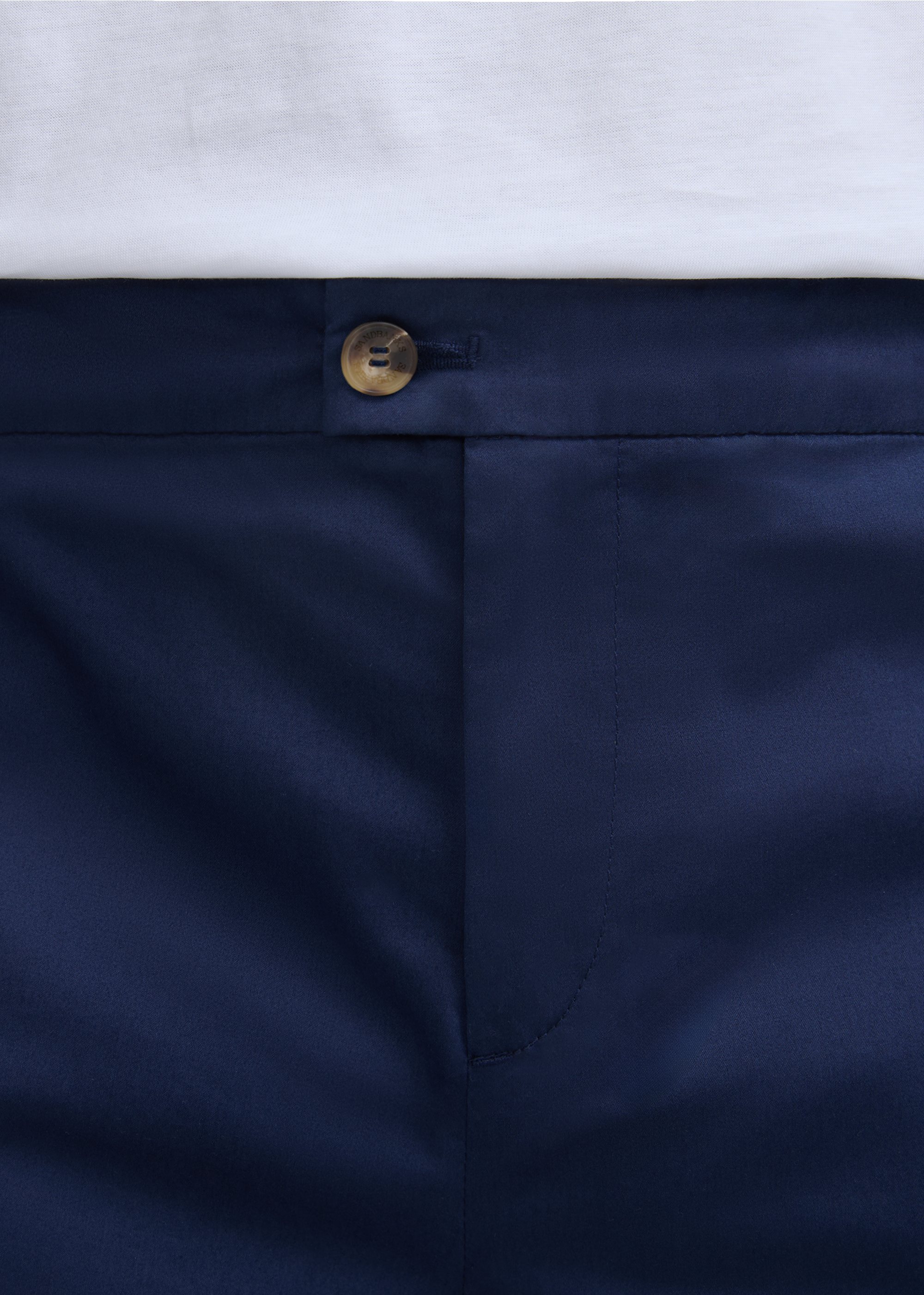 Cotton Chino Short - Navy