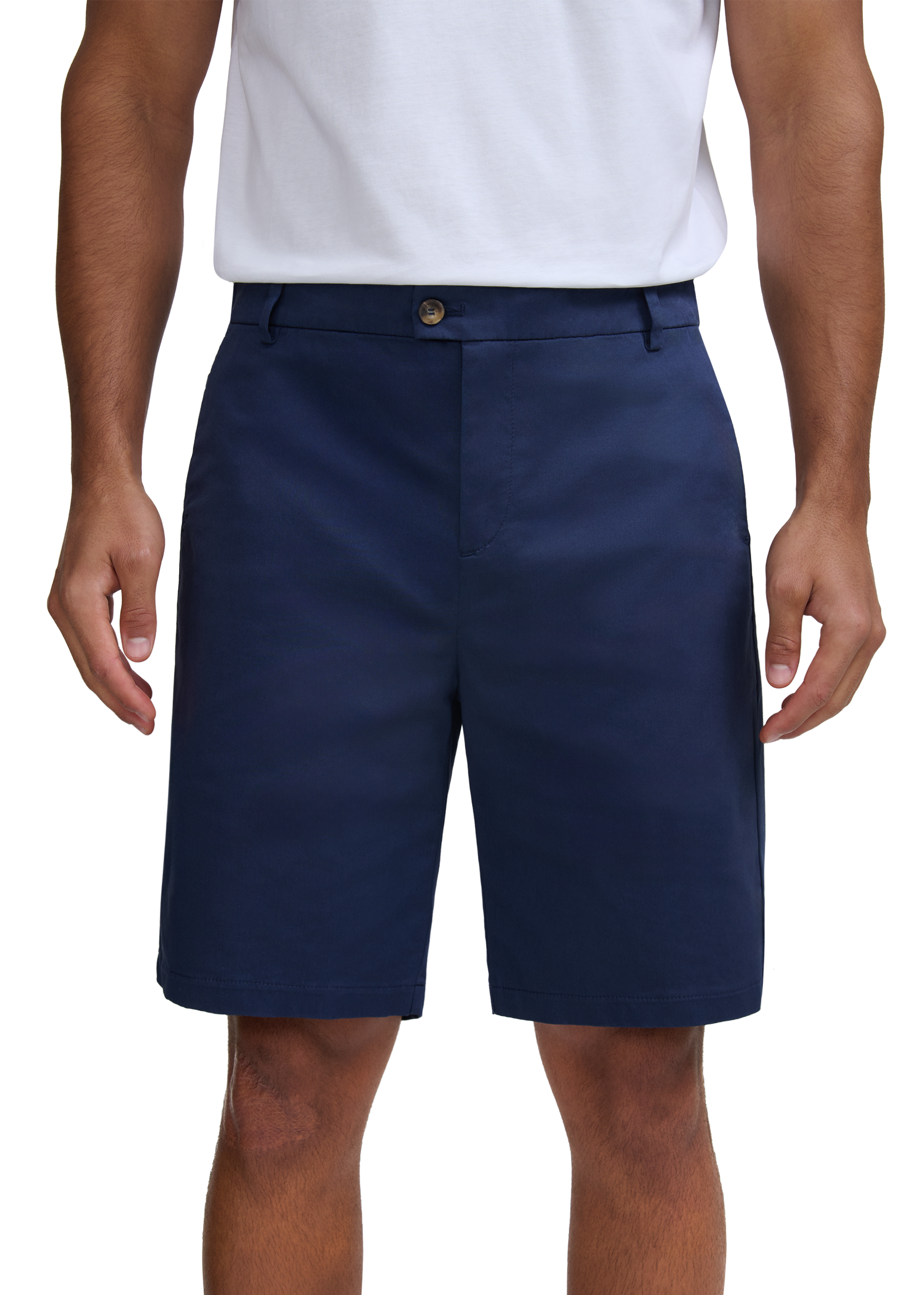 Cotton Chino Short - Navy