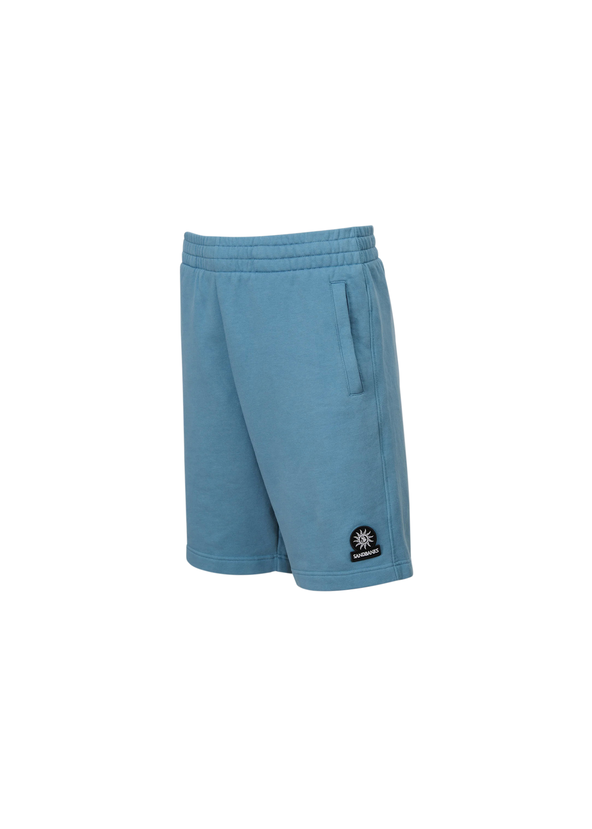 Sandbanks Badge Logo Sweatshorts - Teal
