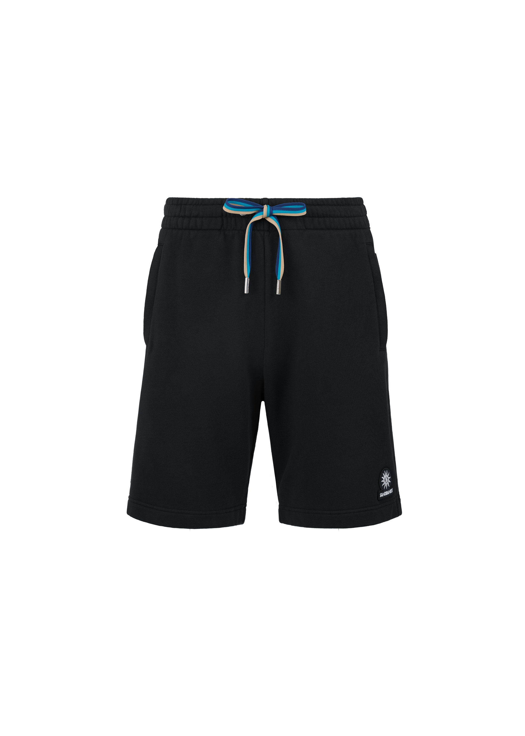 Sandbanks Badge Logo Shorts - Black
