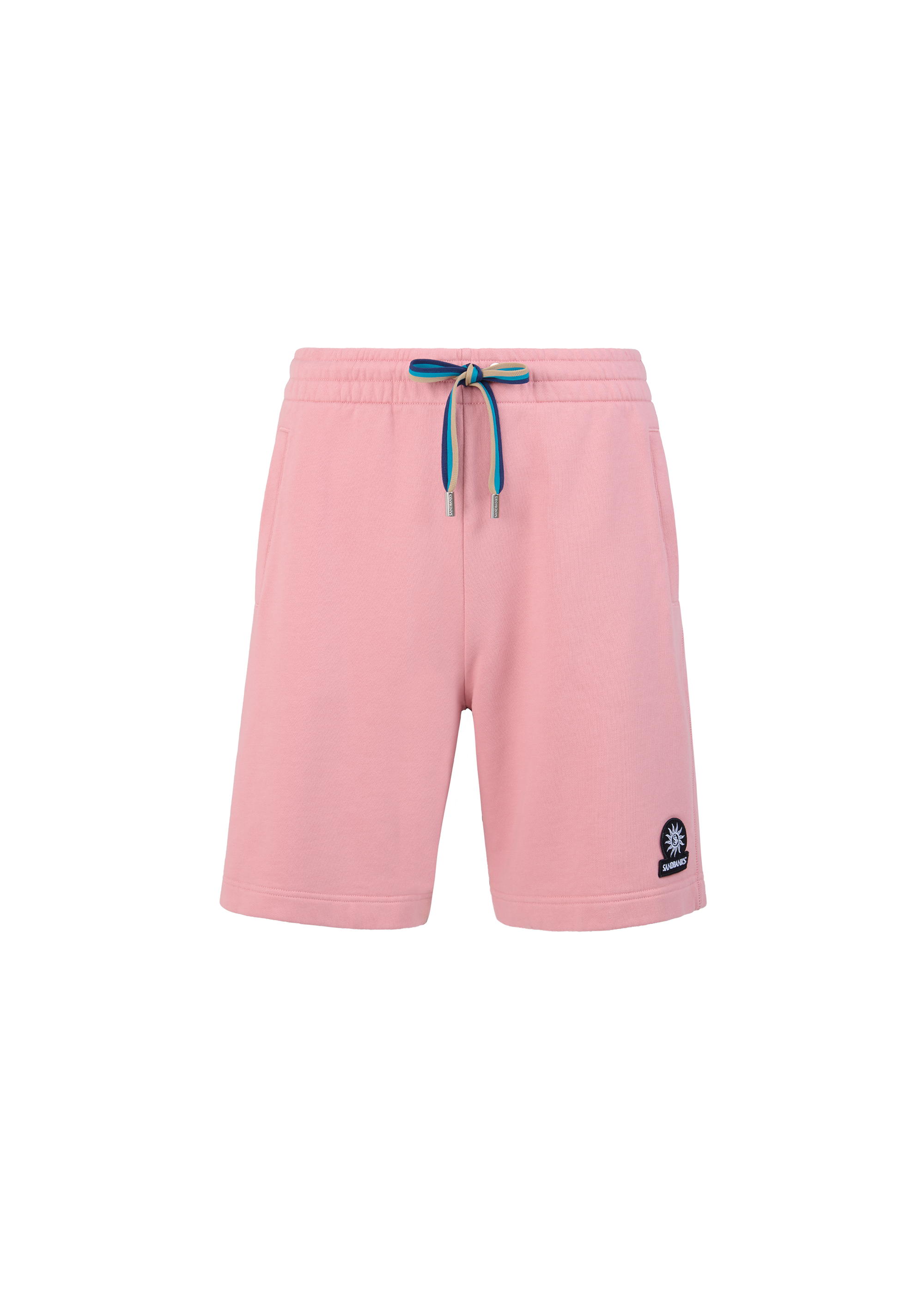 Sandbanks Badge Logo Shorts - Dusty Pink