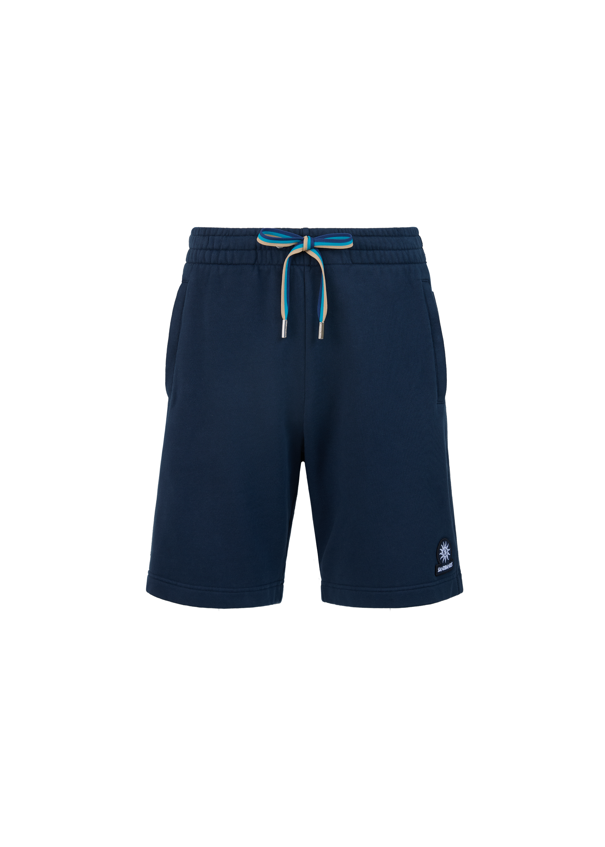 Sandbanks Badge Logo Shorts - Navy