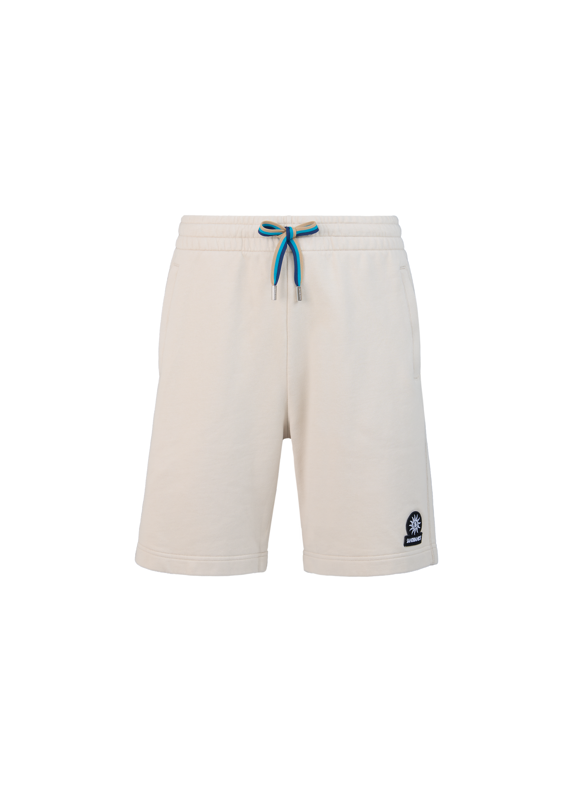 Sandbanks Badge Logo Shorts - Stone