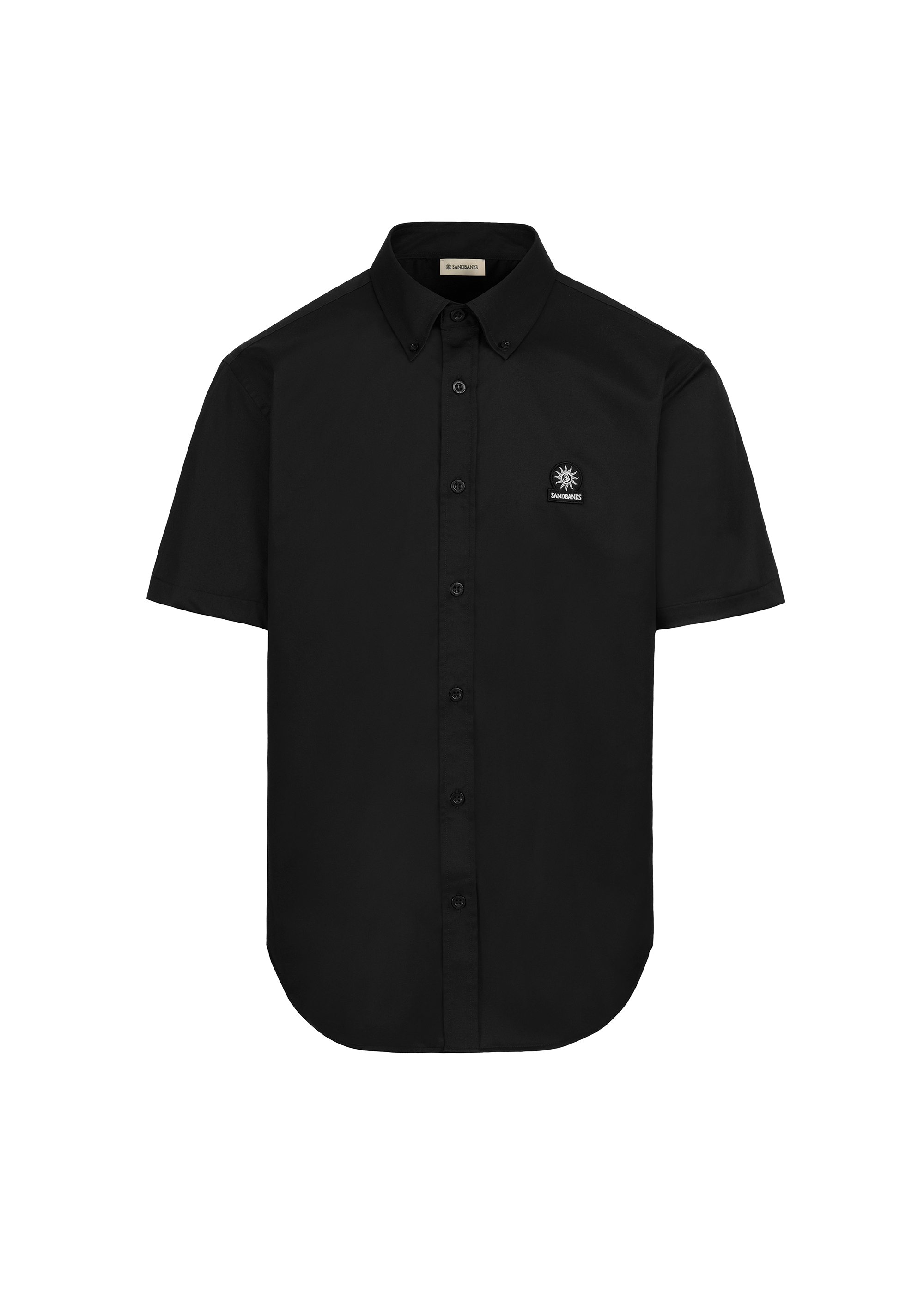 Sandbanks Short Sleeve Shirt - Black