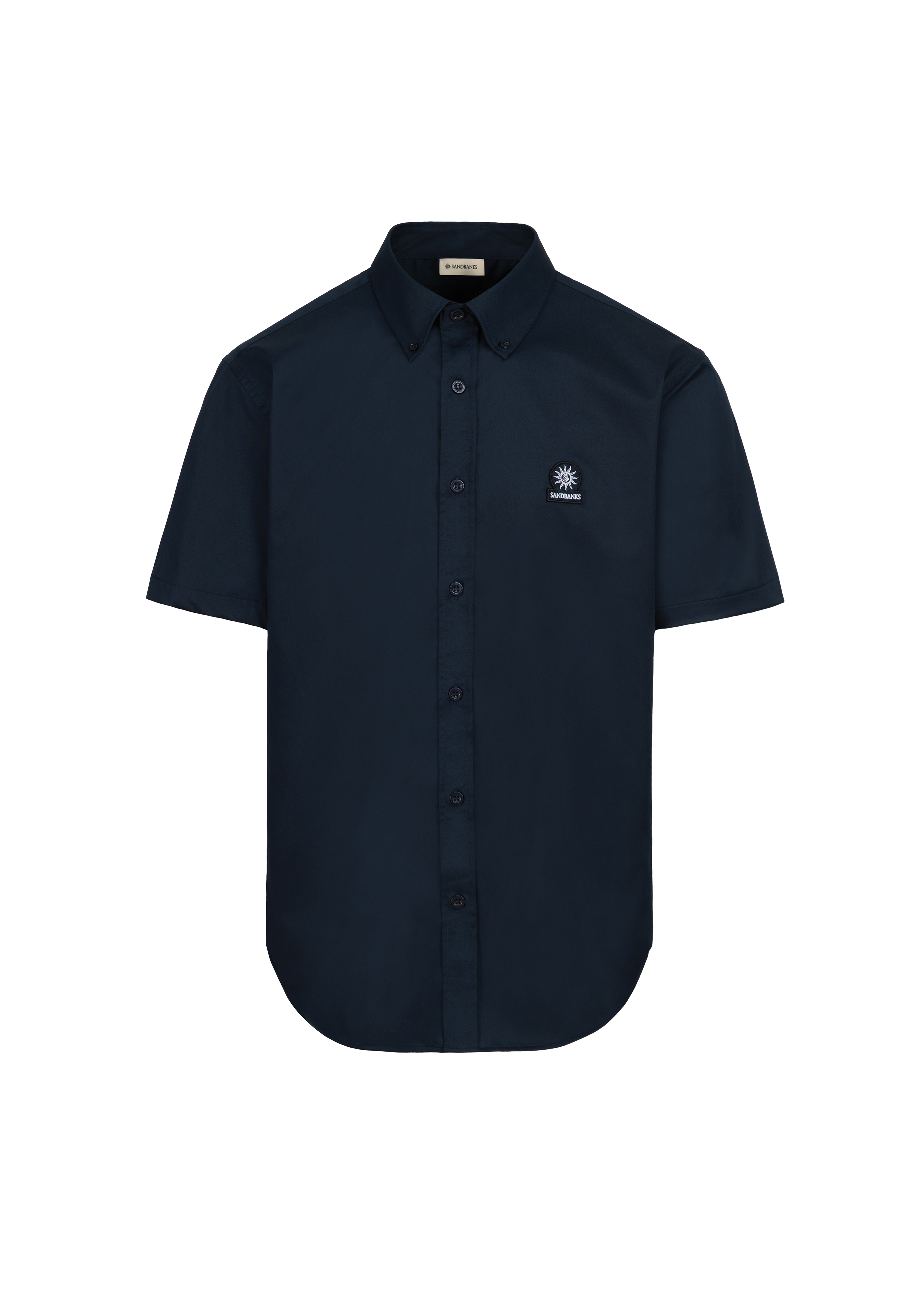 Sandbanks Short Sleeved Shirt - Navy