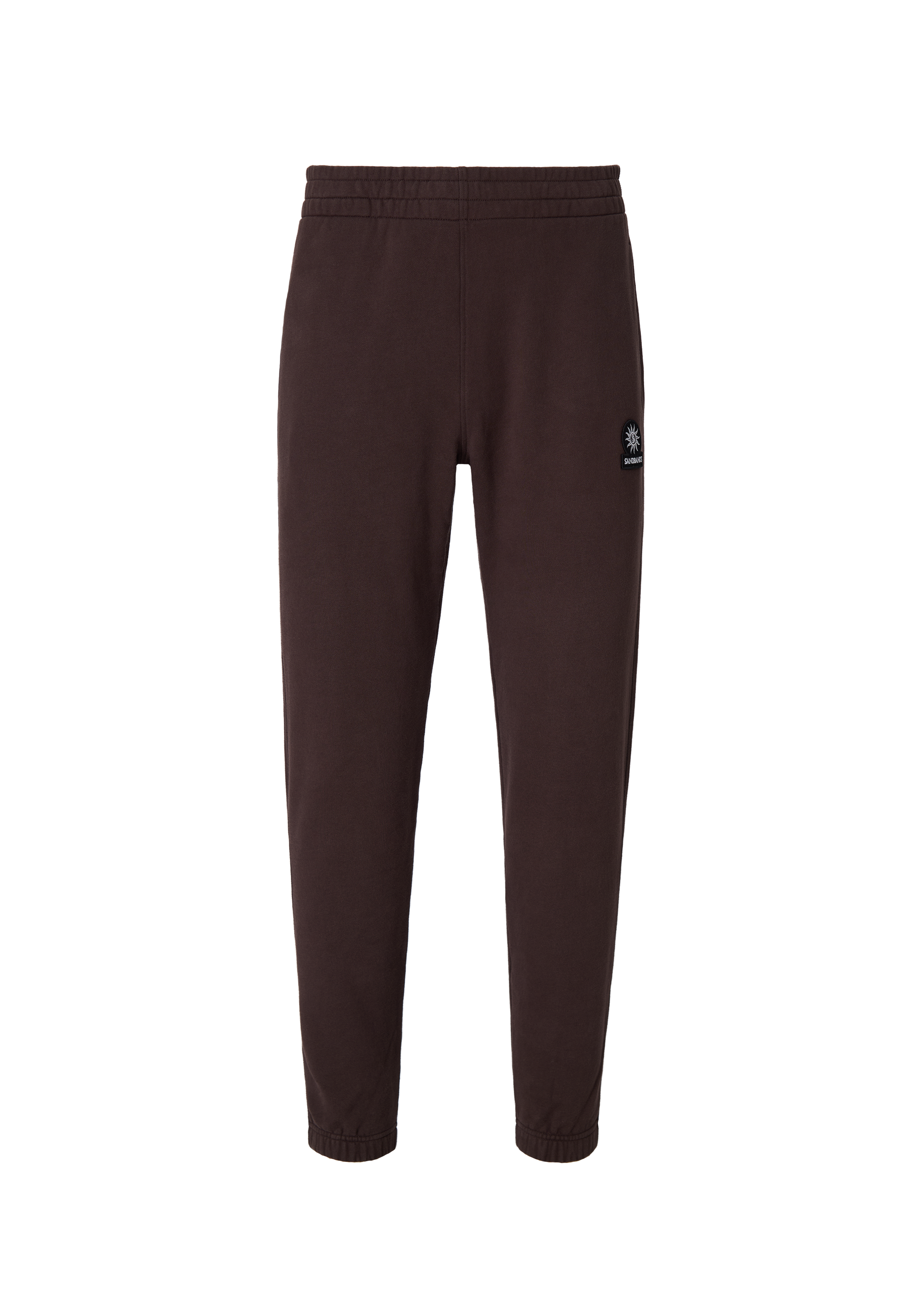 Sandbanks Elasticated Cuff Sweat Pants - Brown