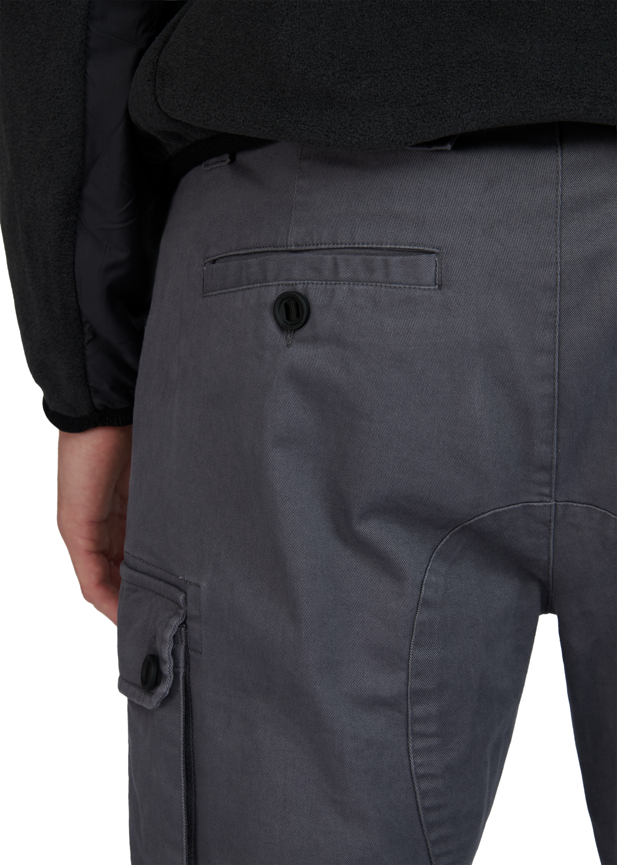 Sandbanks Stretch Combat Trouser - Charcoal