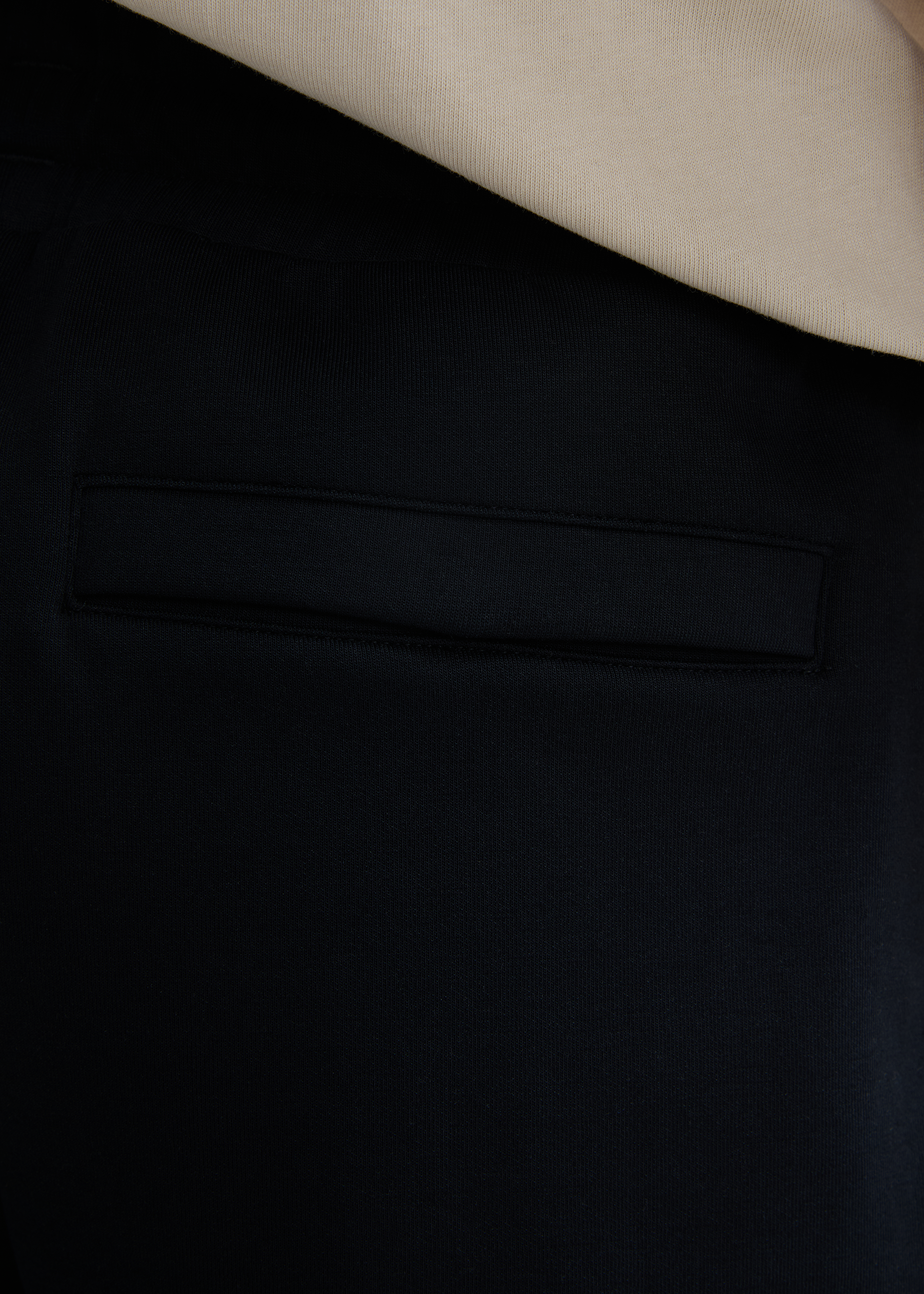 Interlock Panel Track Pant - Black