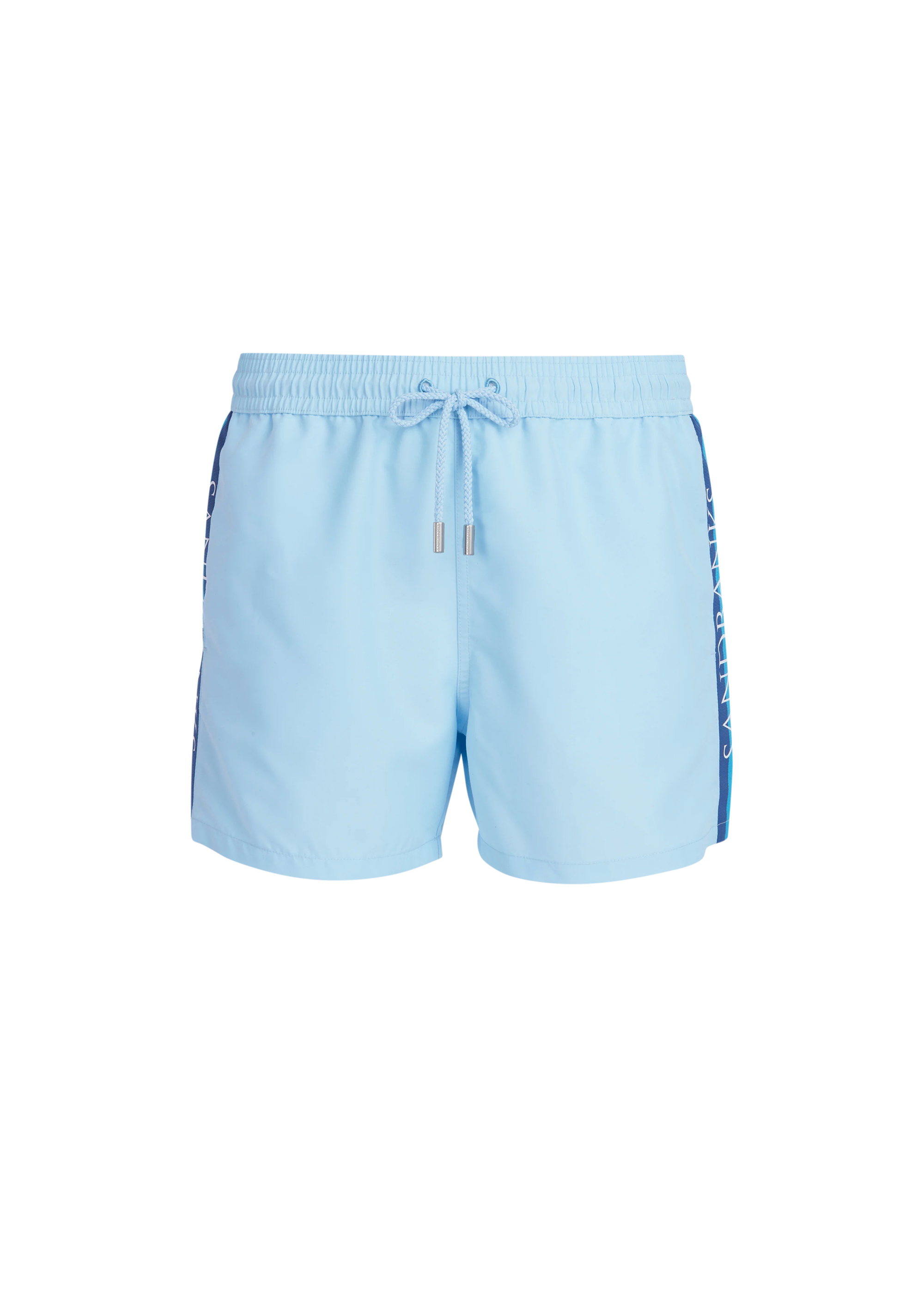Sandbanks Retro Swim Shorts - Crystal Blue