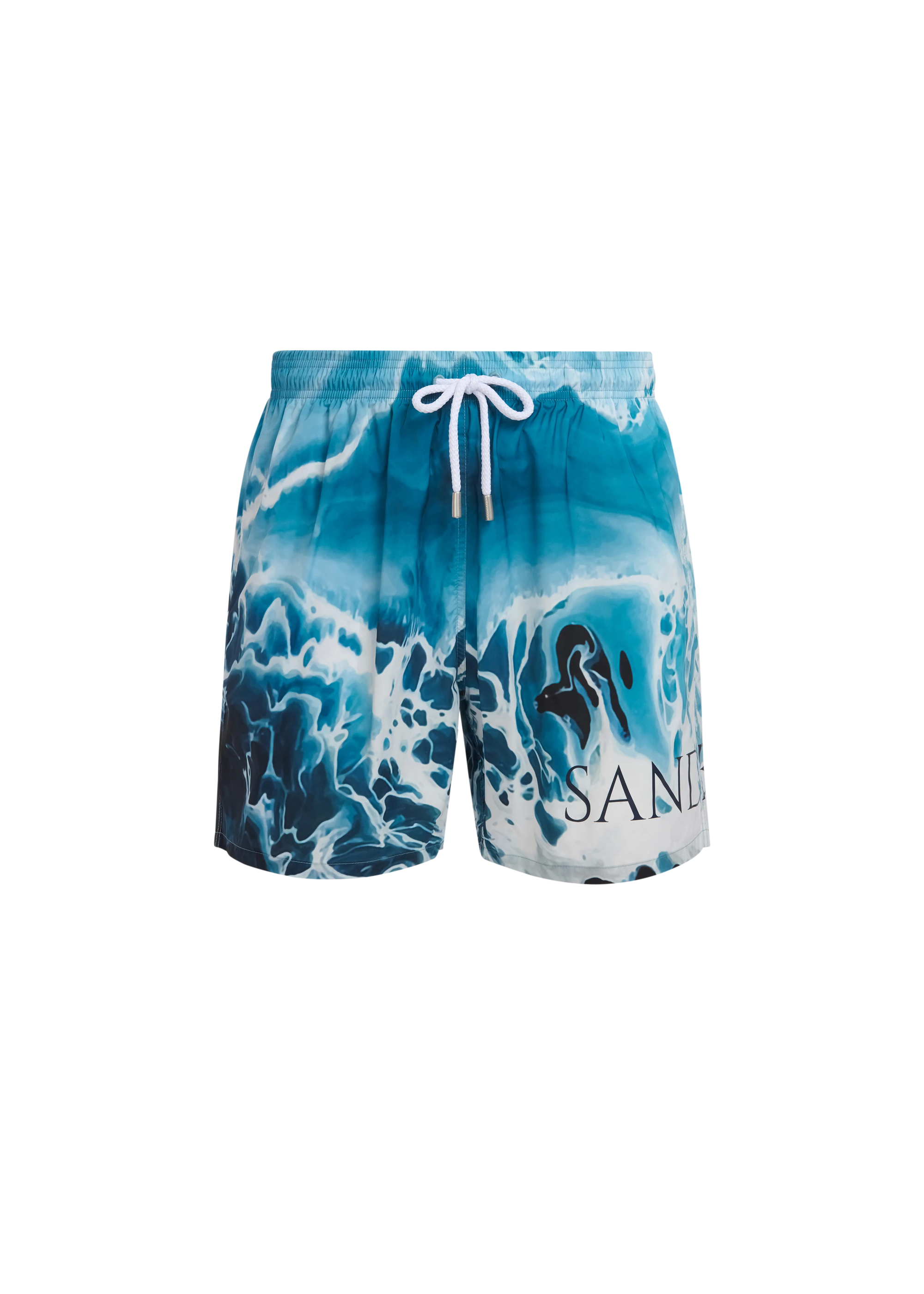 Sandbanks Crashing Waves Swim Shorts - Multi Coloured